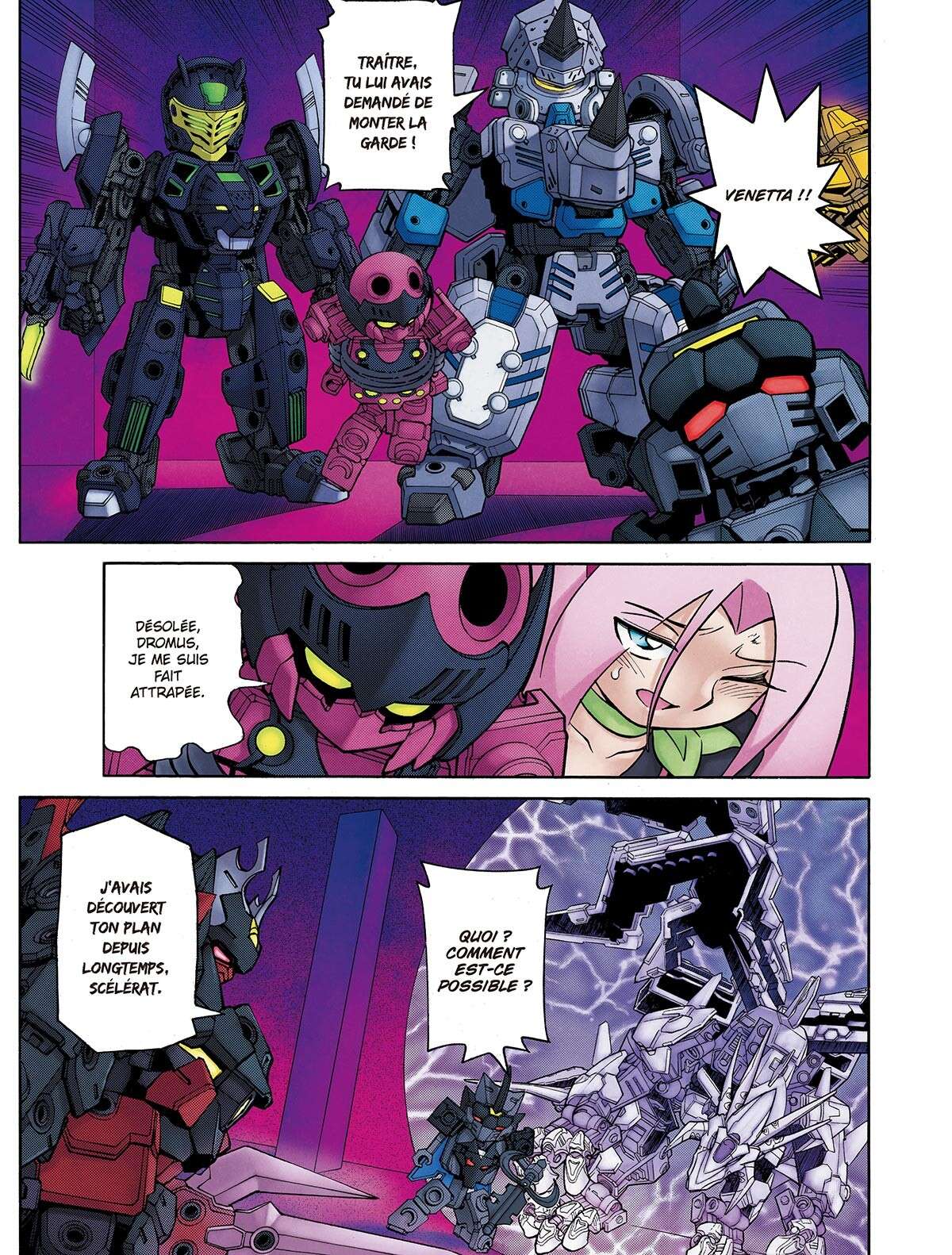 Tenkai Knights – Les Chevaliers Tenkai Volume 4 page 21