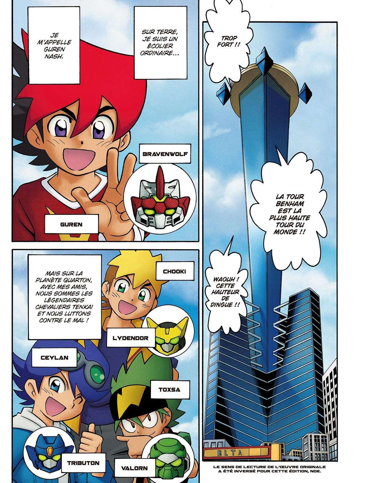 Tenkai Knights – Les Chevaliers Tenkai Volume 4 page 3