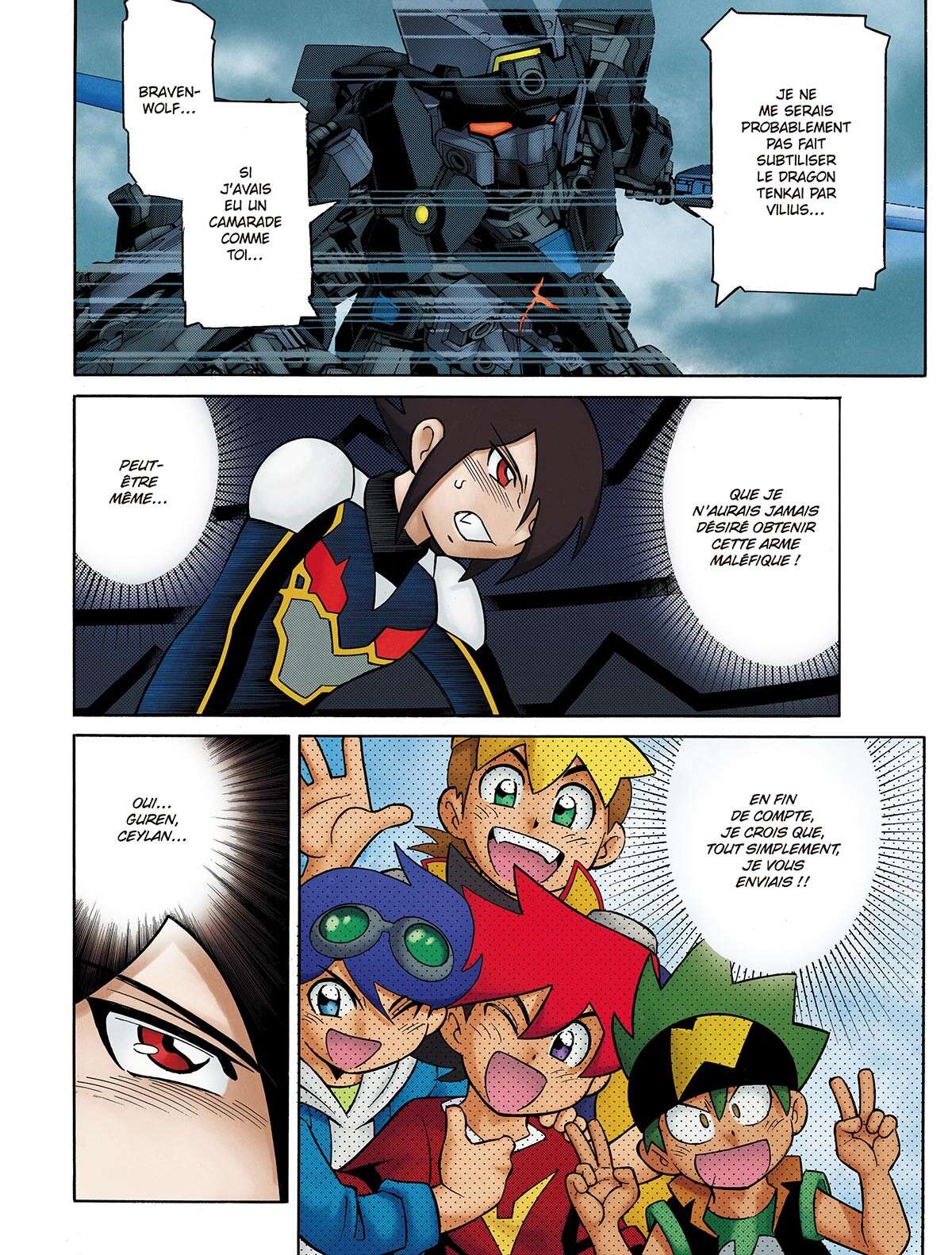 Tenkai Knights – Les Chevaliers Tenkai Volume 4 page 38