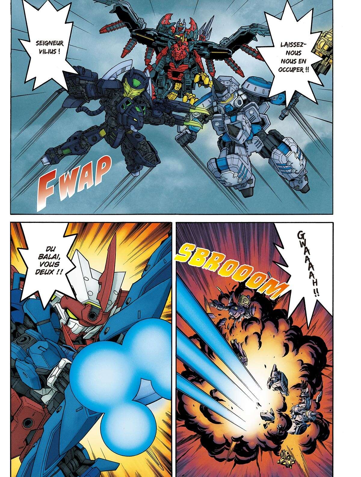 Tenkai Knights – Les Chevaliers Tenkai Volume 4 page 43