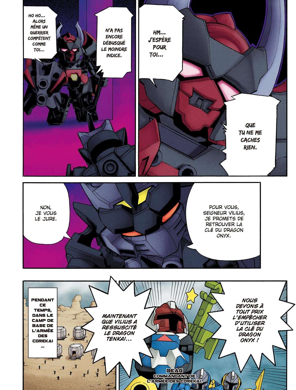 Tenkai Knights – Les Chevaliers Tenkai Volume 4 page 8