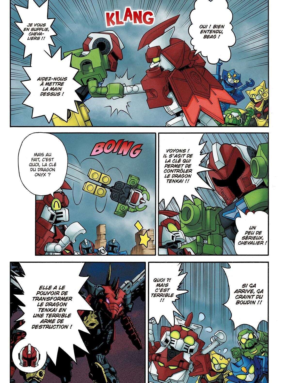 Tenkai Knights – Les Chevaliers Tenkai Volume 4 page 9