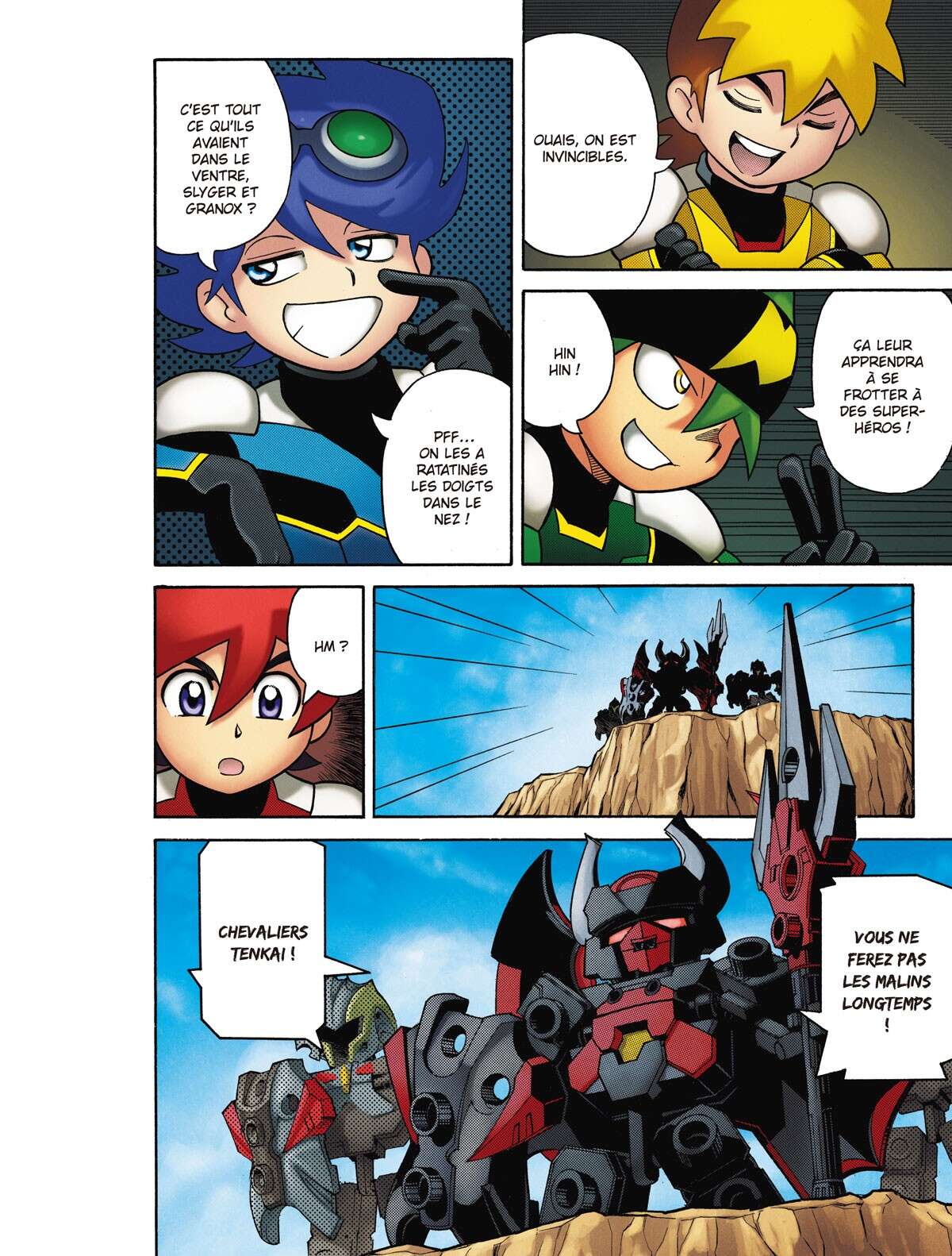 Tenkai Knights – Les Chevaliers Tenkai Volume 2 page 14