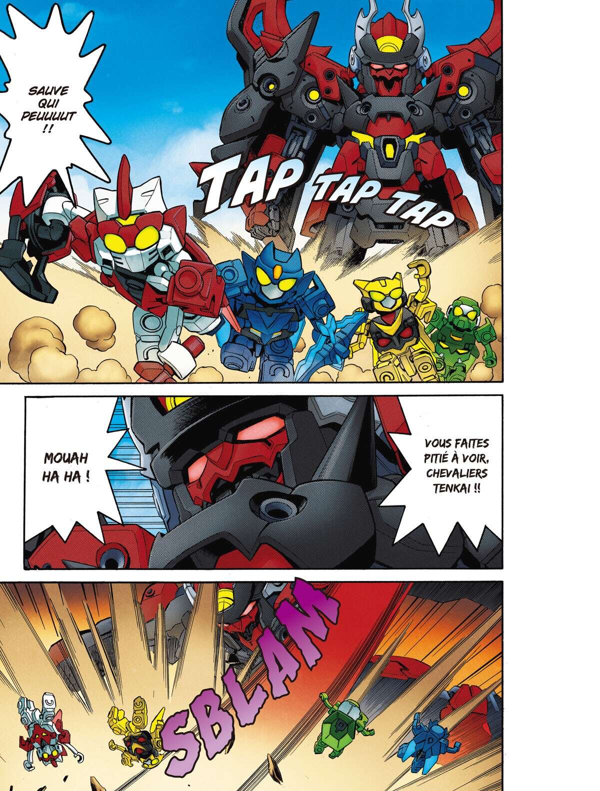 Tenkai Knights – Les Chevaliers Tenkai Volume 2 page 21