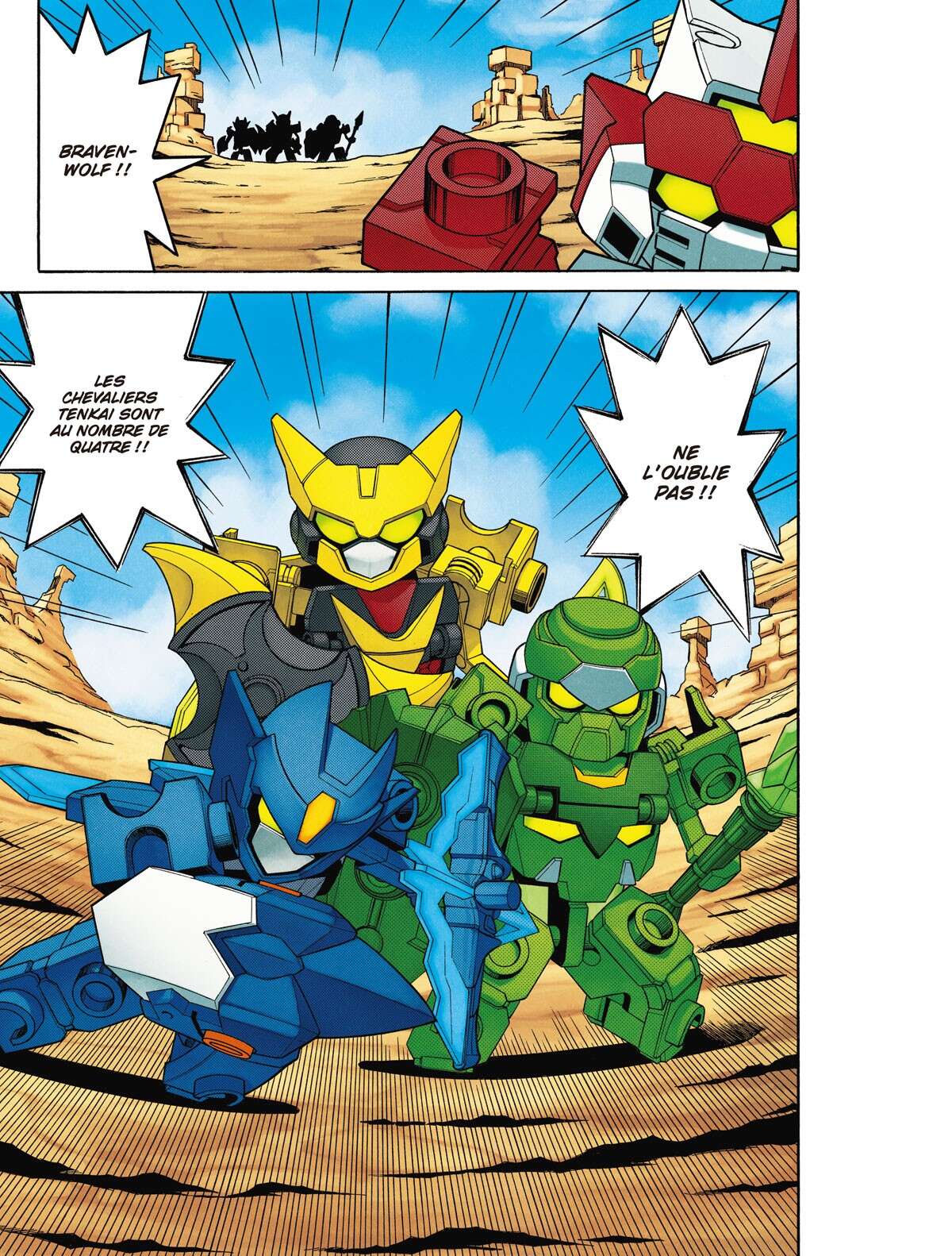 Tenkai Knights – Les Chevaliers Tenkai Volume 2 page 33