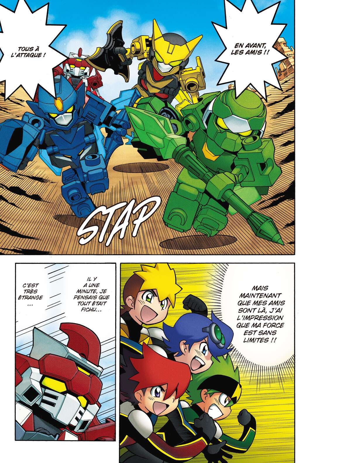 Tenkai Knights – Les Chevaliers Tenkai Volume 2 page 35