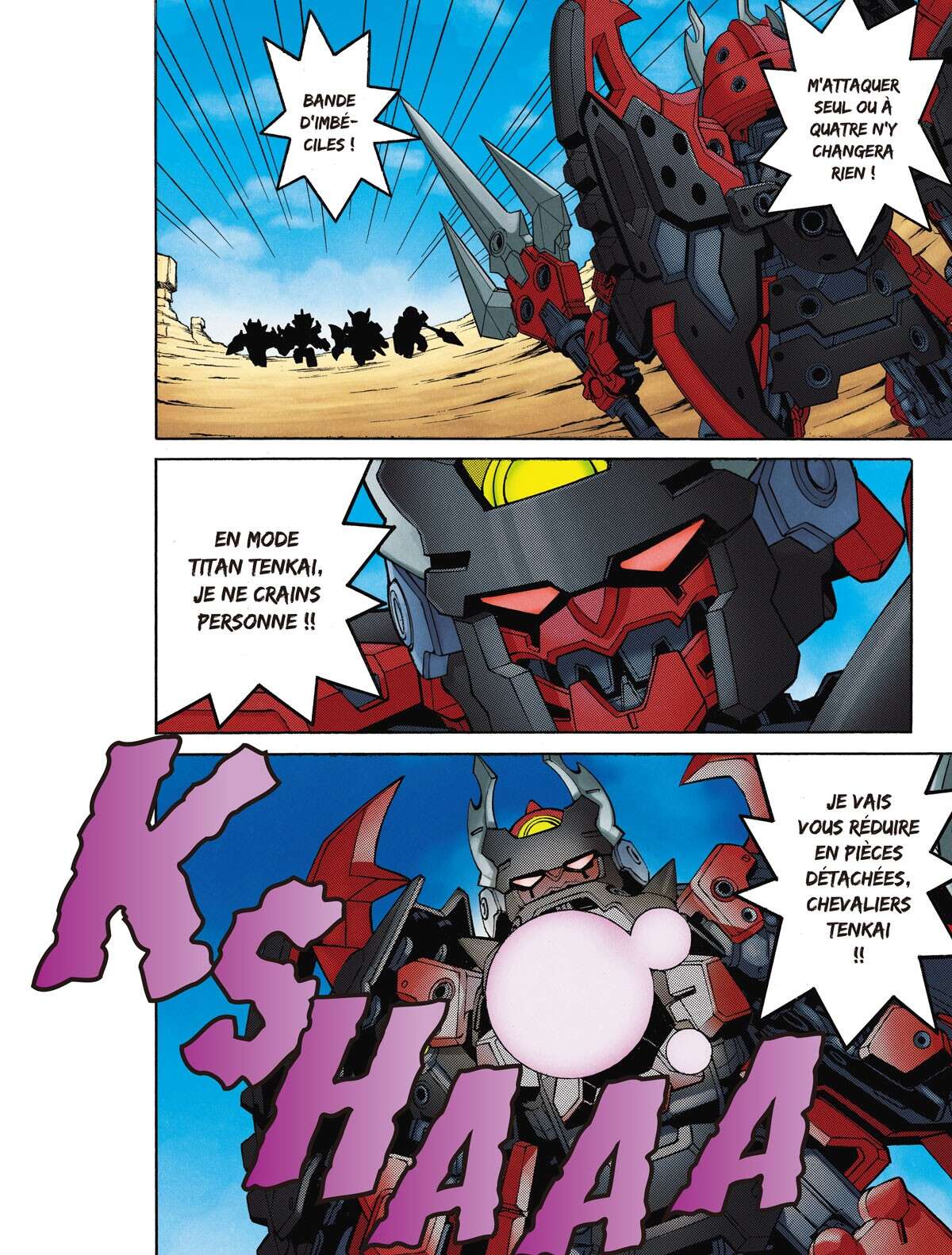 Tenkai Knights – Les Chevaliers Tenkai Volume 2 page 36