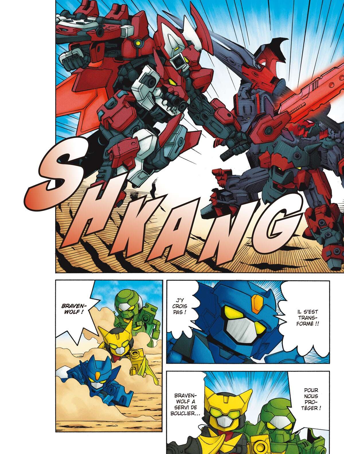 Tenkai Knights – Les Chevaliers Tenkai Volume 2 page 42