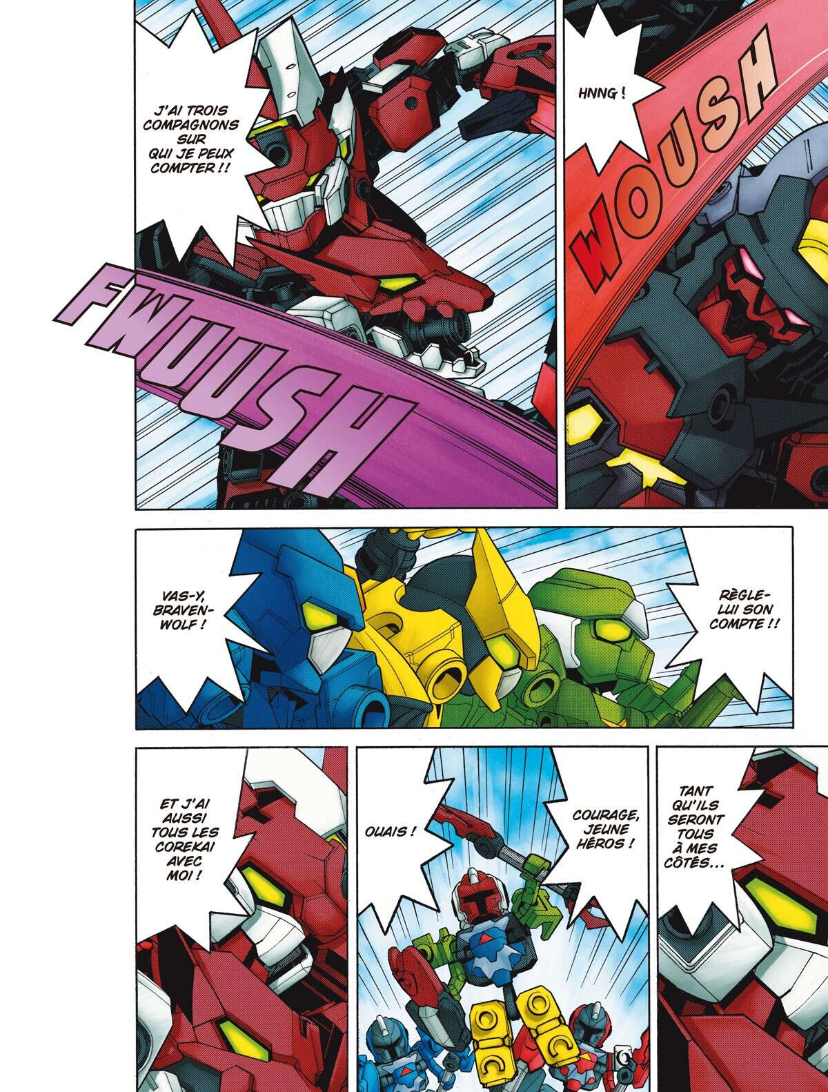 Tenkai Knights – Les Chevaliers Tenkai Volume 2 page 44