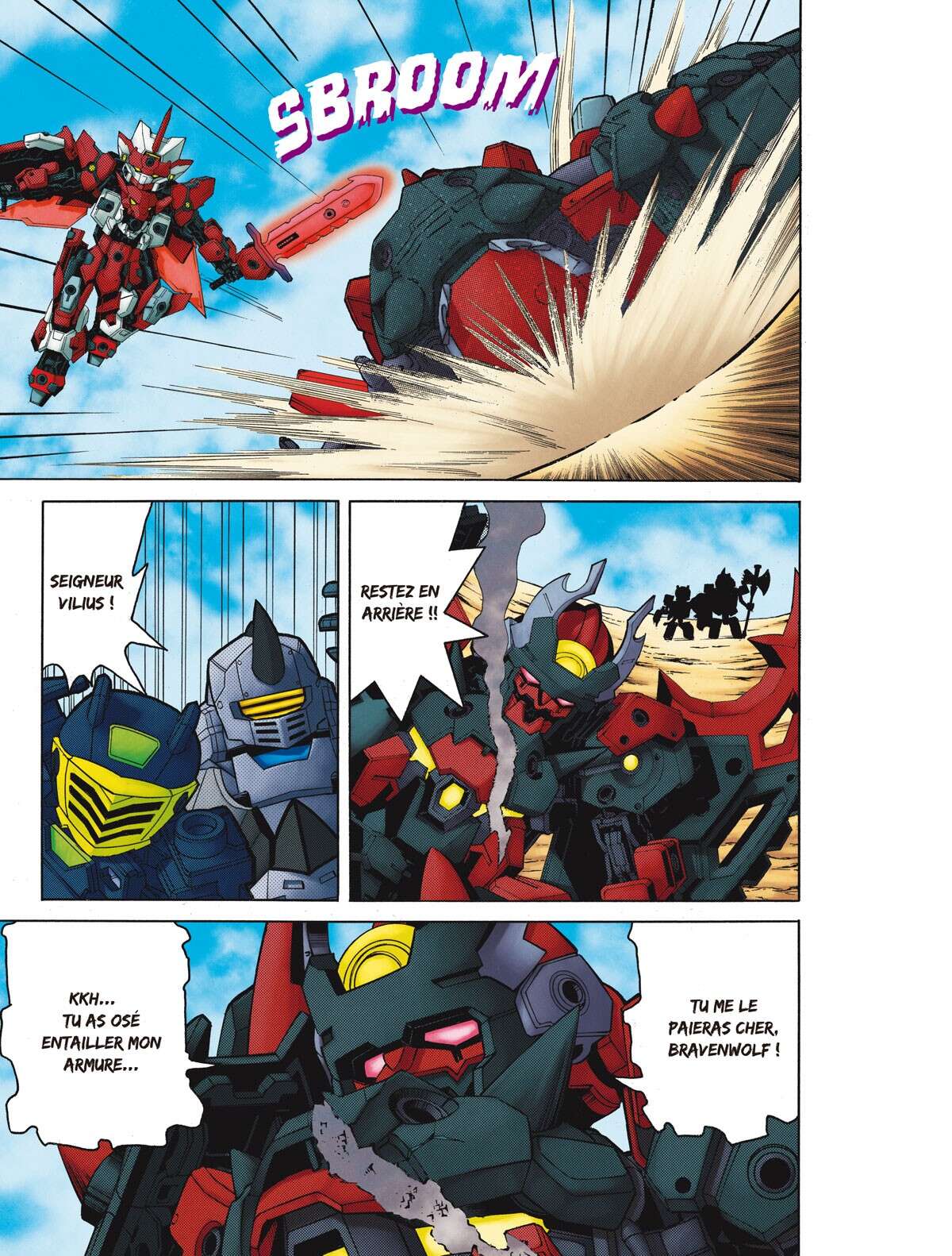 Tenkai Knights – Les Chevaliers Tenkai Volume 2 page 47