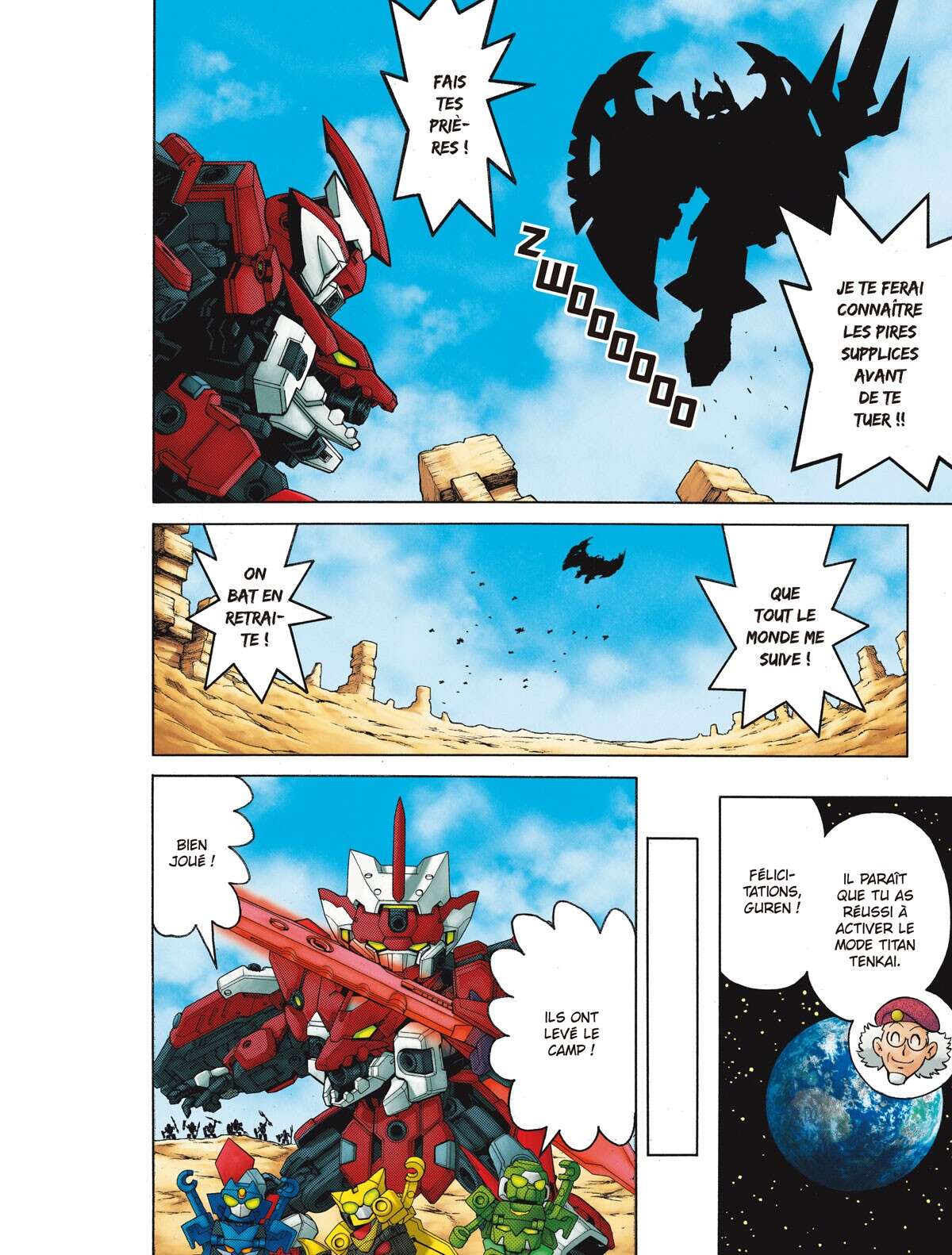 Tenkai Knights – Les Chevaliers Tenkai Volume 2 page 48