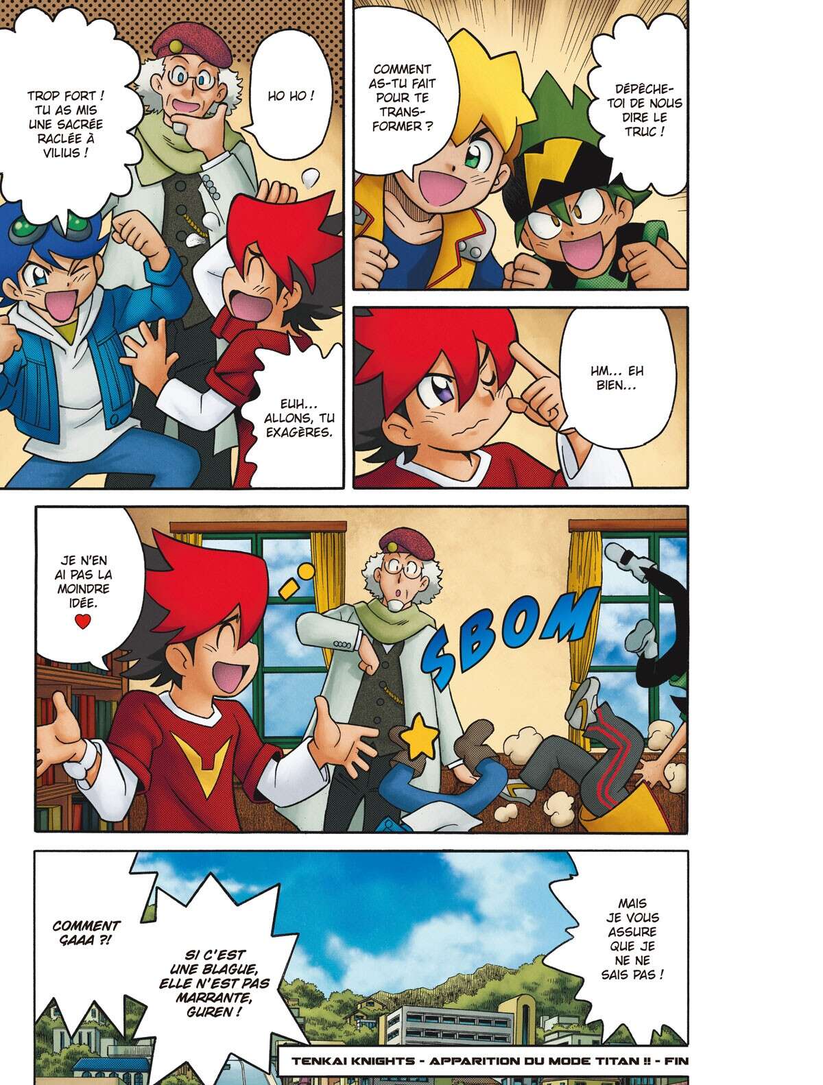 Tenkai Knights – Les Chevaliers Tenkai Volume 2 page 49