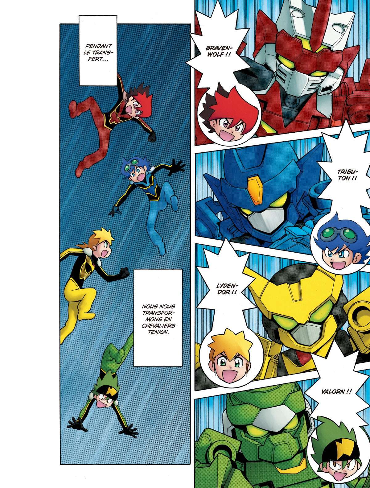 Tenkai Knights – Les Chevaliers Tenkai Volume 2 page 6