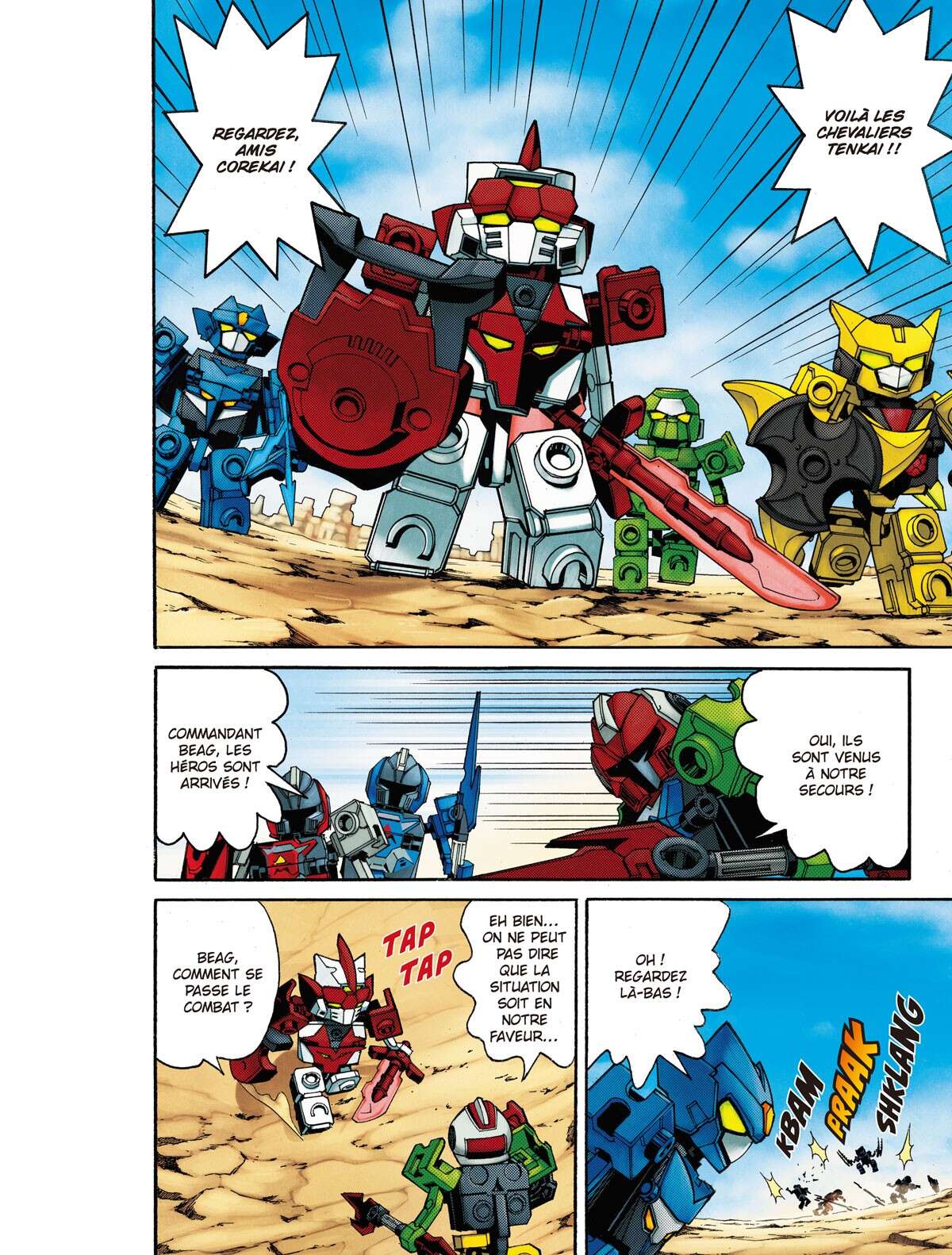 Tenkai Knights – Les Chevaliers Tenkai Volume 2 page 8