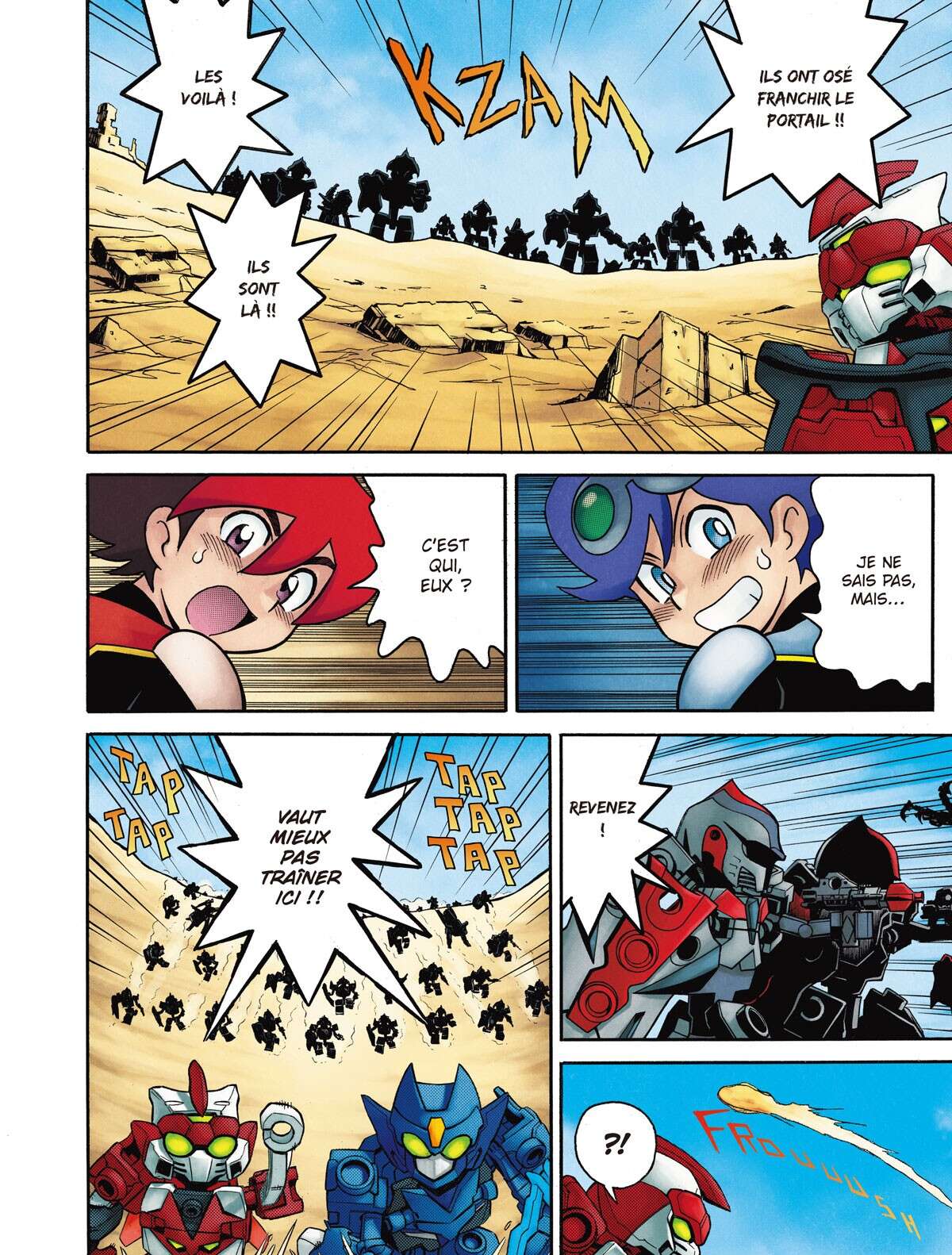 Tenkai Knights – Les Chevaliers Tenkai Volume 1 page 16