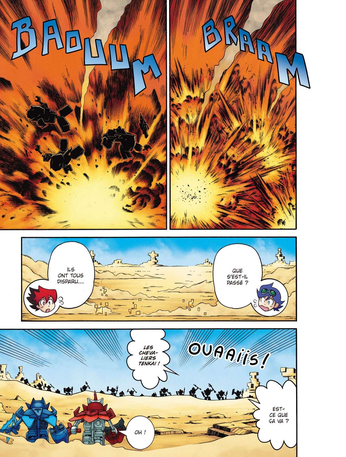 Tenkai Knights – Les Chevaliers Tenkai Volume 1 page 17