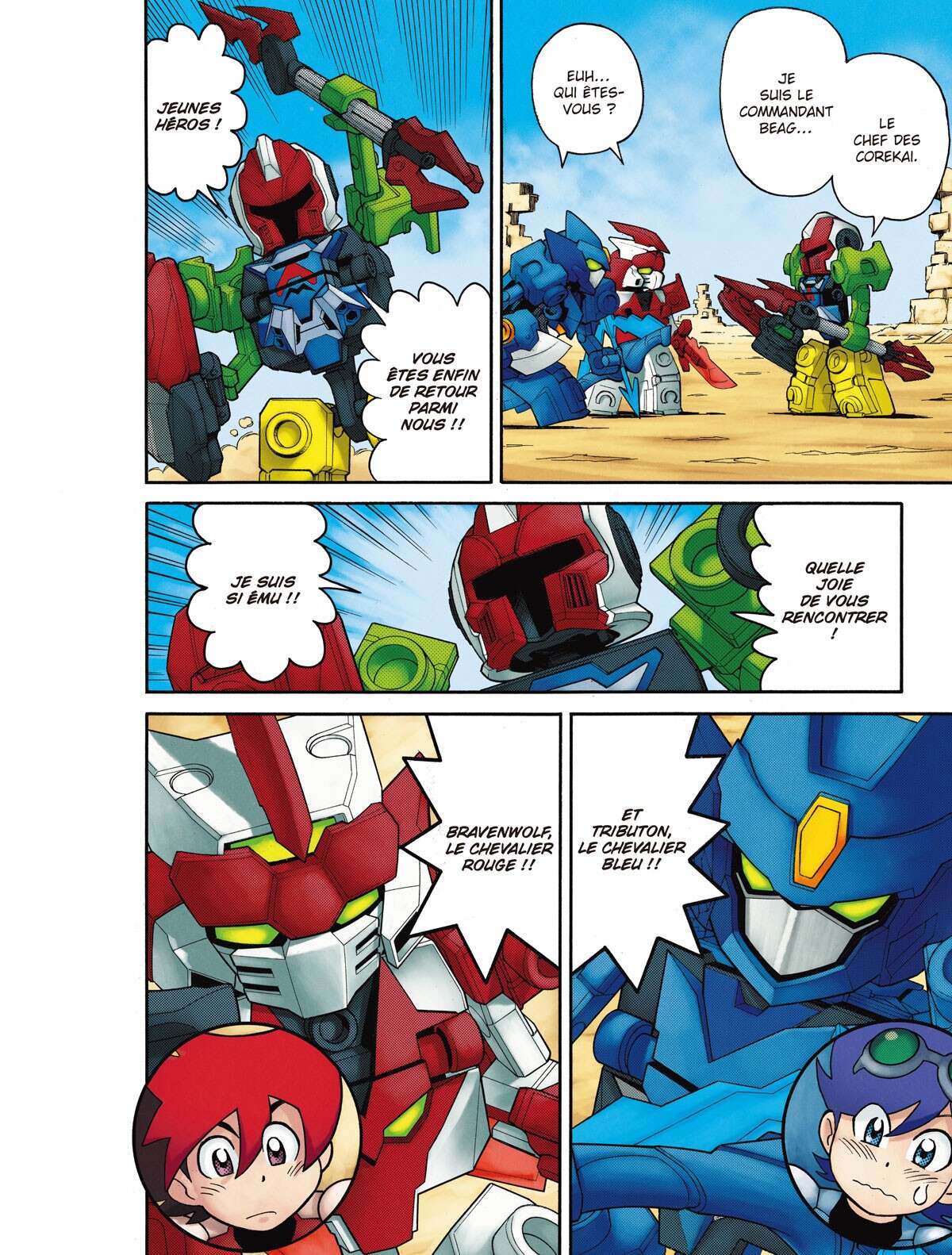 Tenkai Knights – Les Chevaliers Tenkai Volume 1 page 18