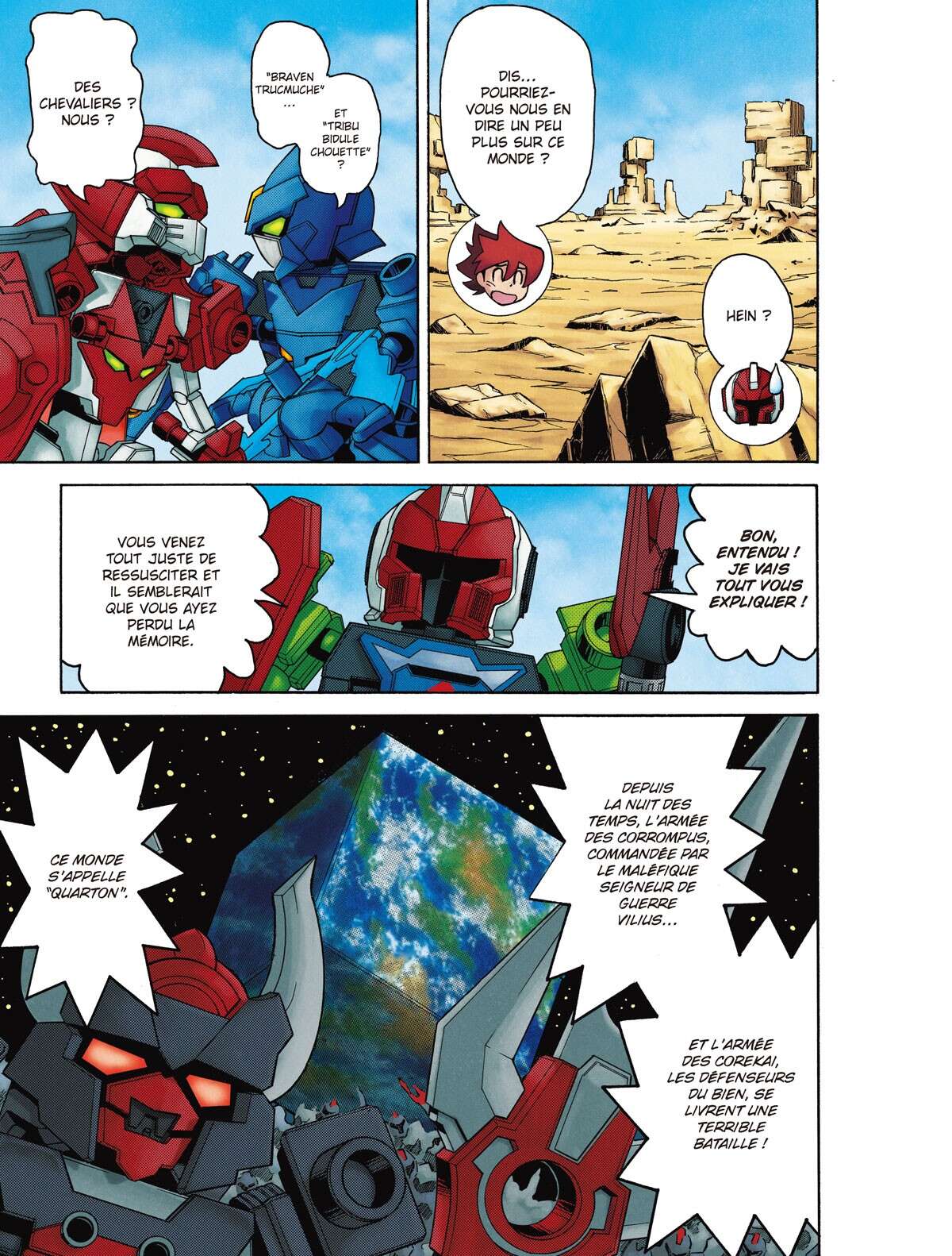 Tenkai Knights – Les Chevaliers Tenkai Volume 1 page 19