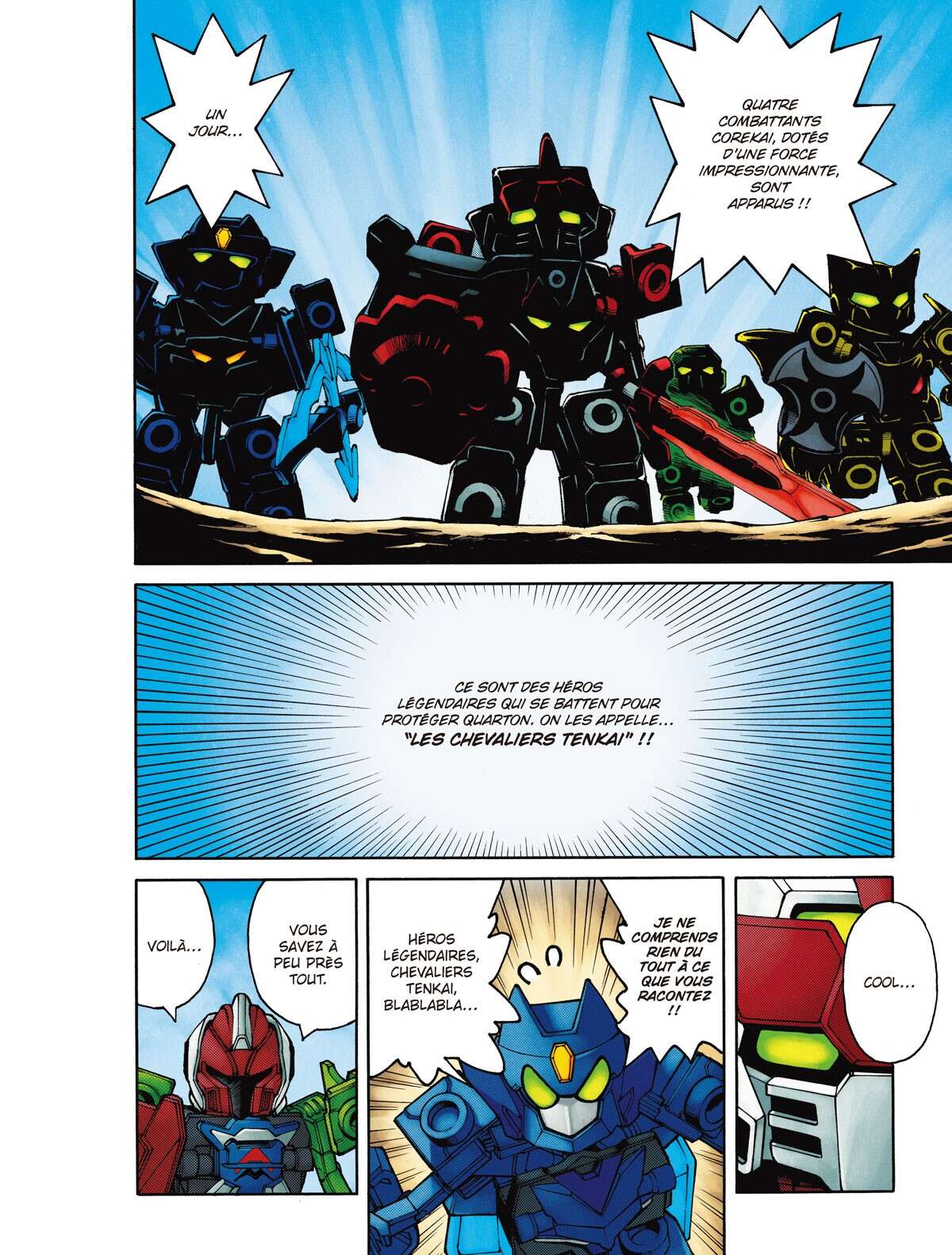 Tenkai Knights – Les Chevaliers Tenkai Volume 1 page 20