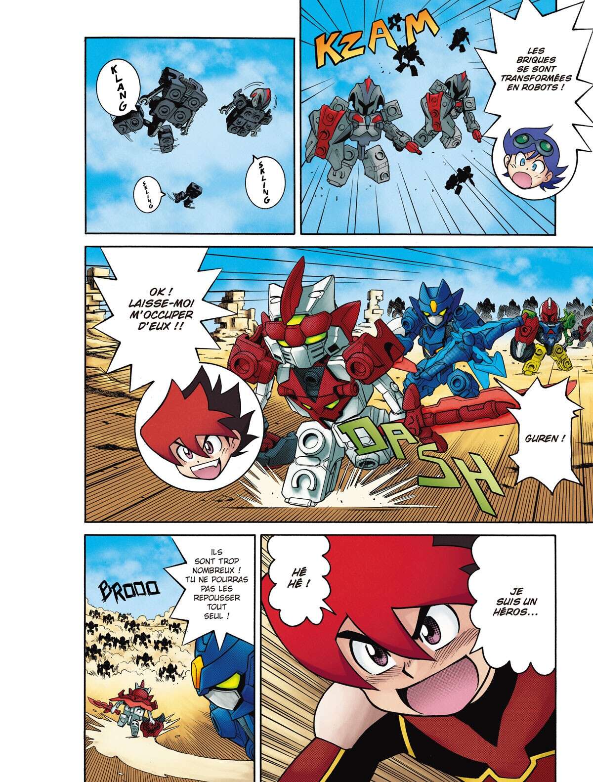 Tenkai Knights – Les Chevaliers Tenkai Volume 1 page 22