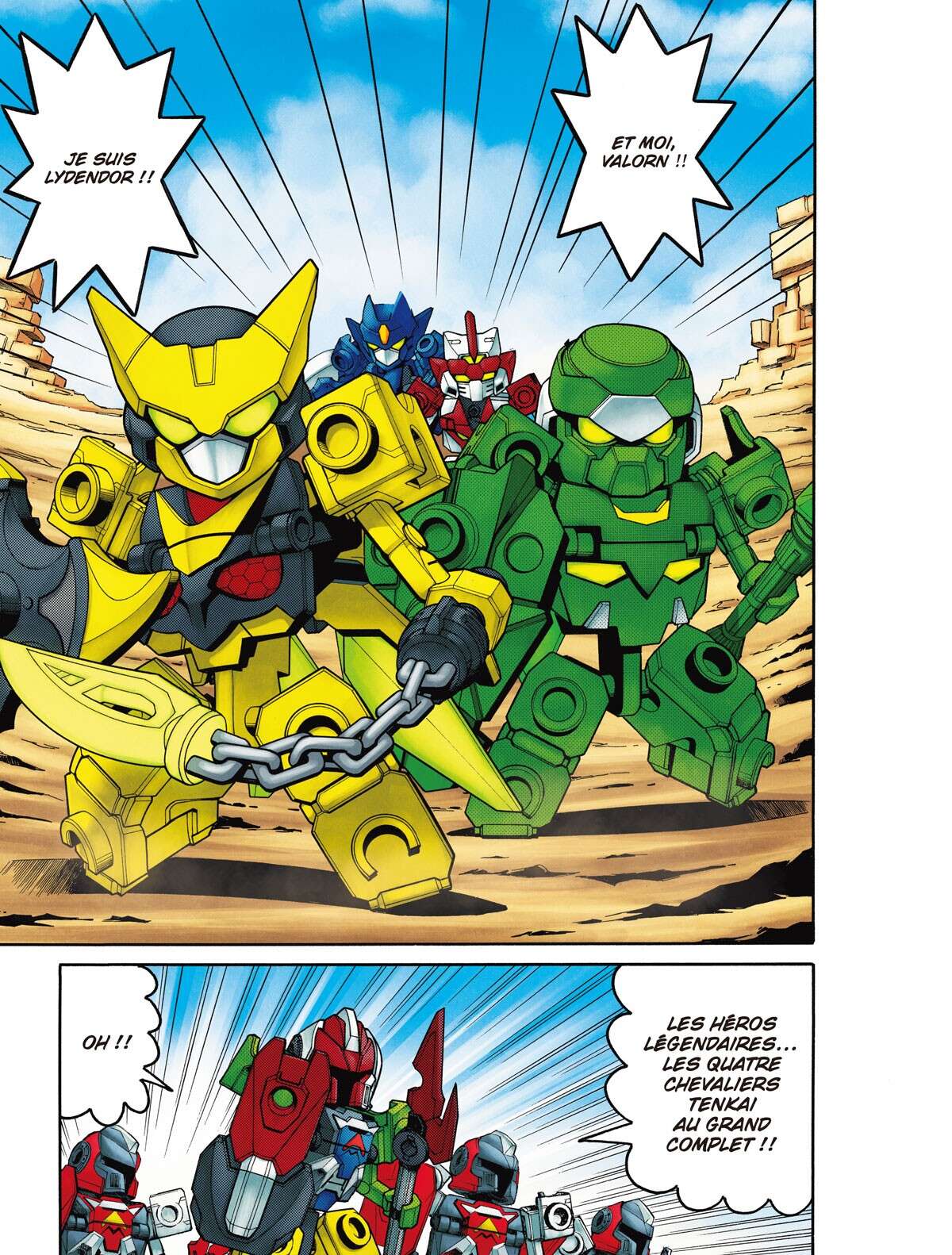 Tenkai Knights – Les Chevaliers Tenkai Volume 1 page 31