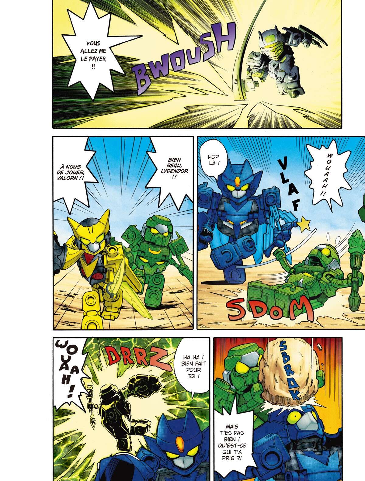 Tenkai Knights – Les Chevaliers Tenkai Volume 1 page 34