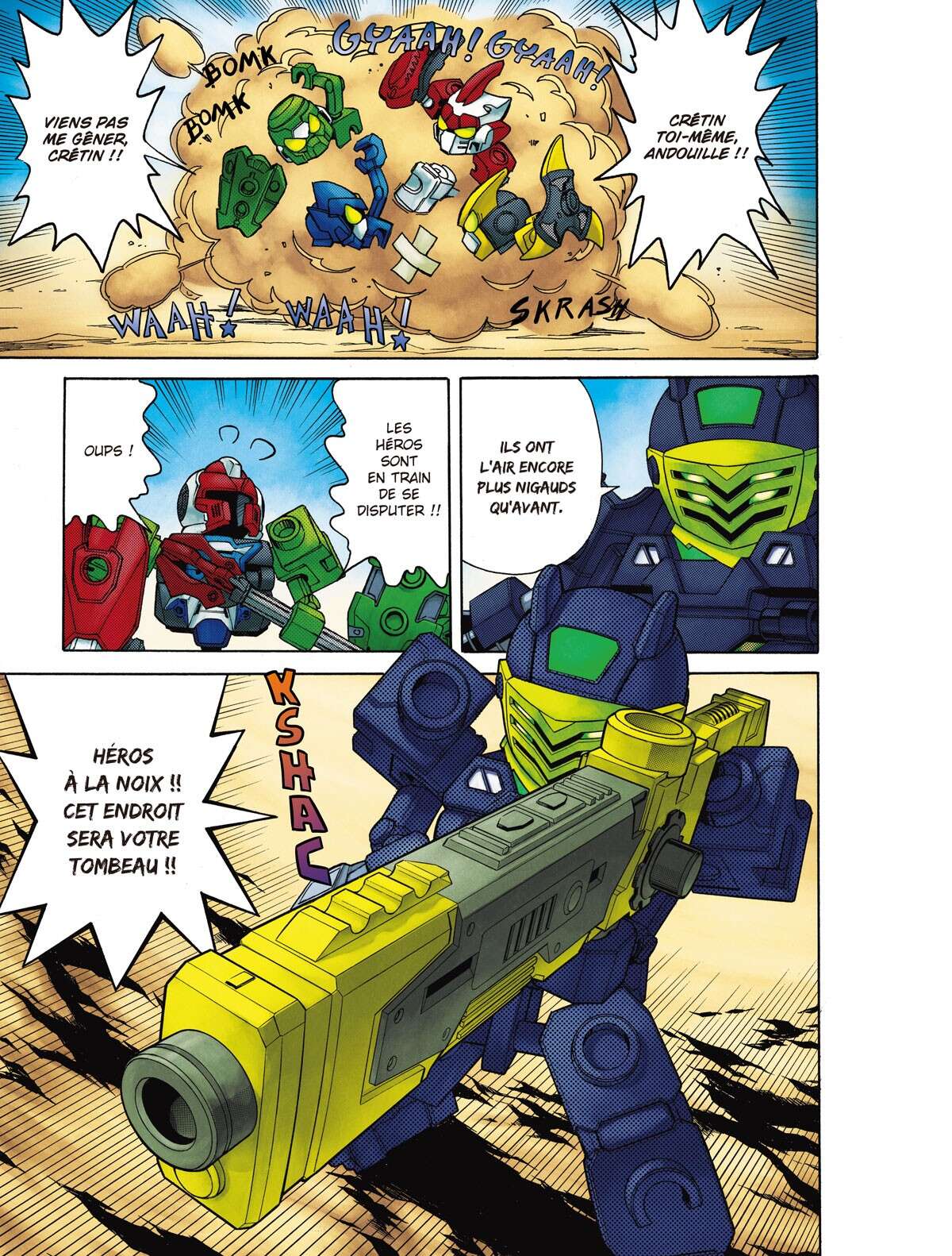 Tenkai Knights – Les Chevaliers Tenkai Volume 1 page 35