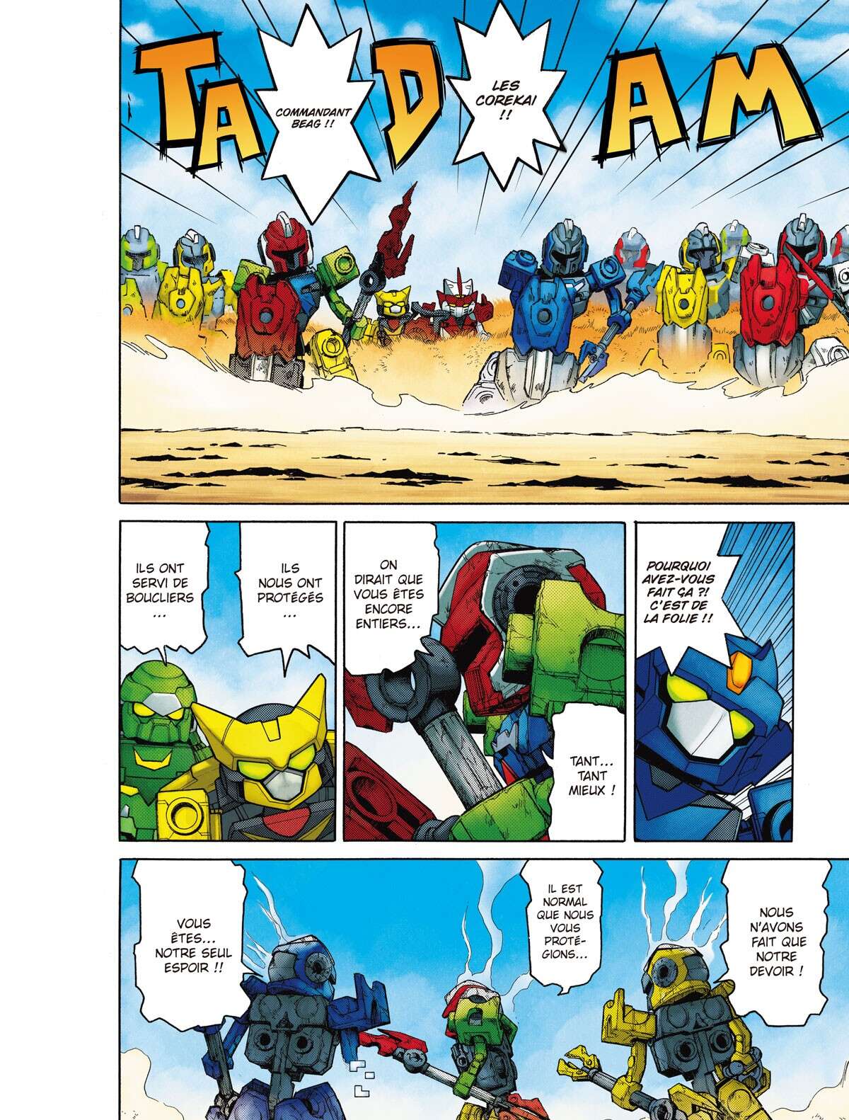 Tenkai Knights – Les Chevaliers Tenkai Volume 1 page 38