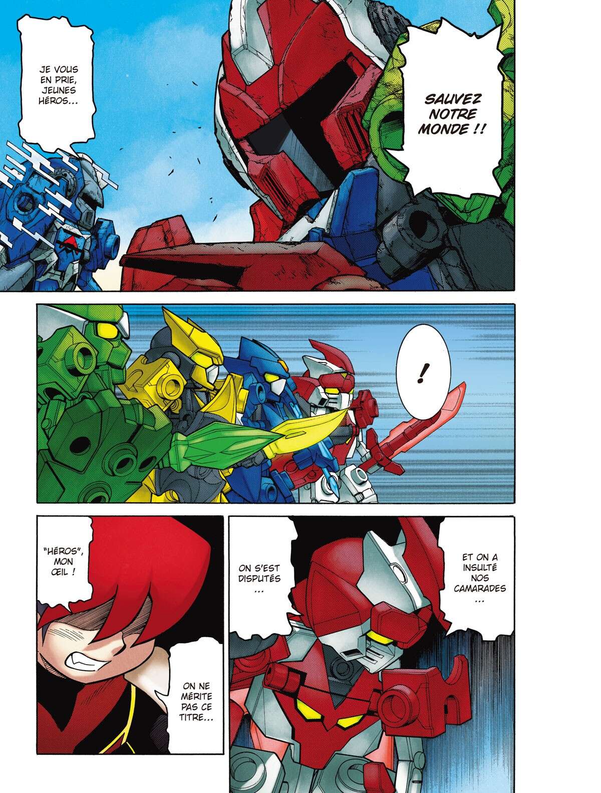 Tenkai Knights – Les Chevaliers Tenkai Volume 1 page 39