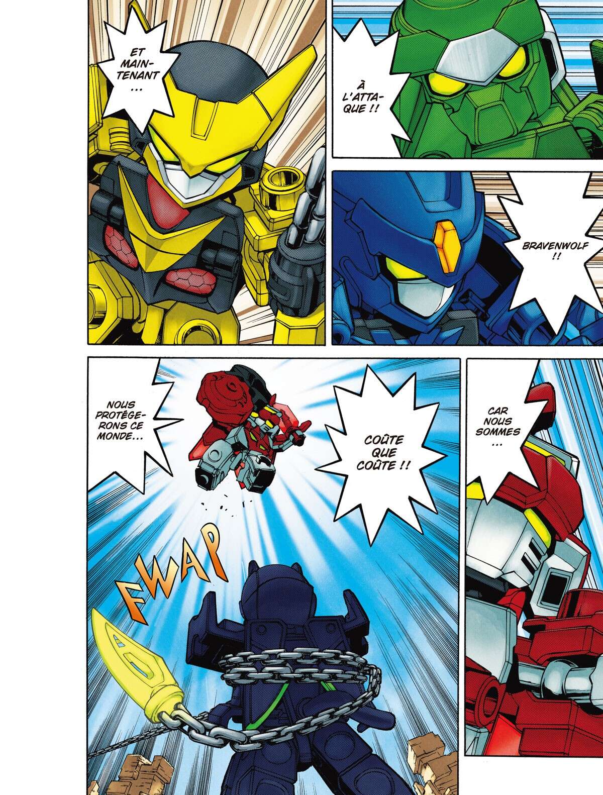 Tenkai Knights – Les Chevaliers Tenkai Volume 1 page 44