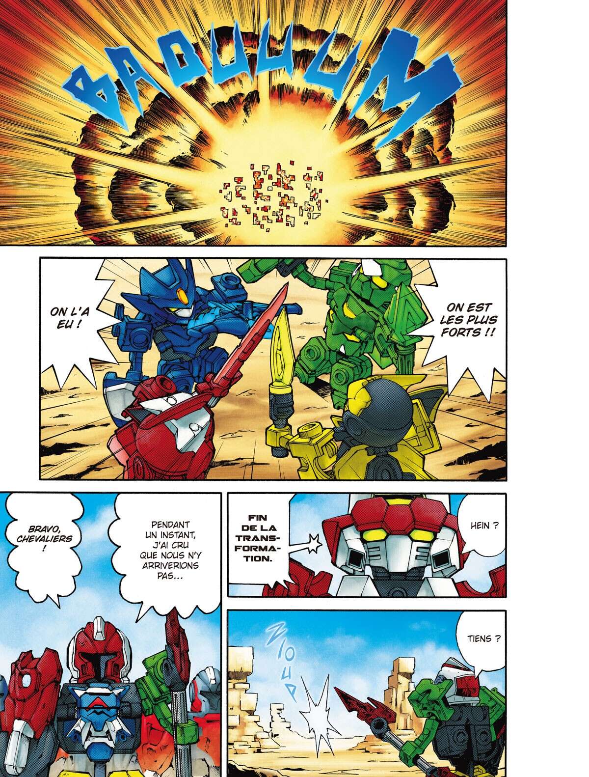 Tenkai Knights – Les Chevaliers Tenkai Volume 1 page 47