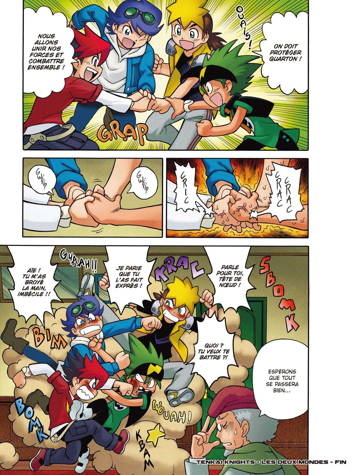 Tenkai Knights – Les Chevaliers Tenkai Volume 1 page 49