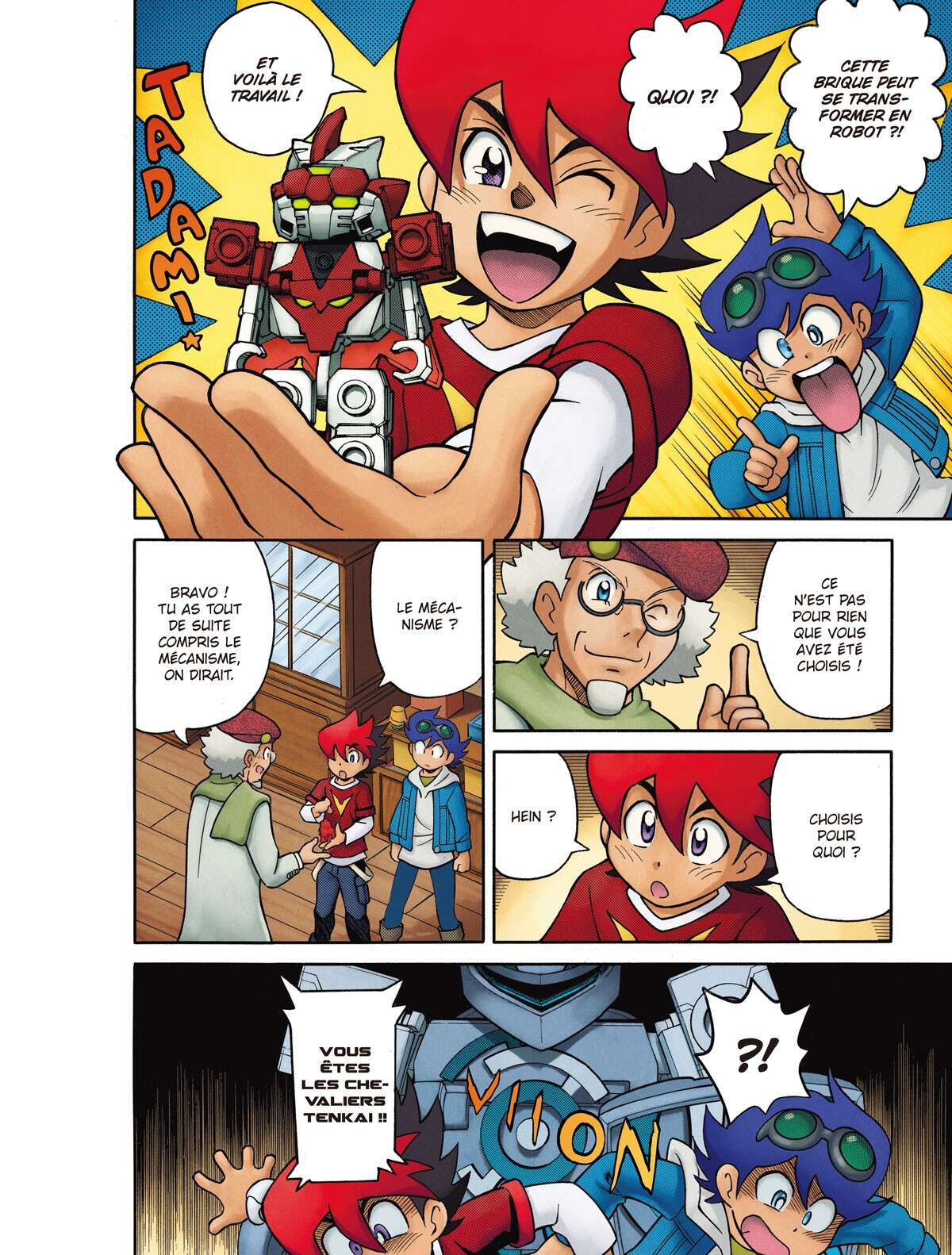 Tenkai Knights – Les Chevaliers Tenkai Volume 1 page 8