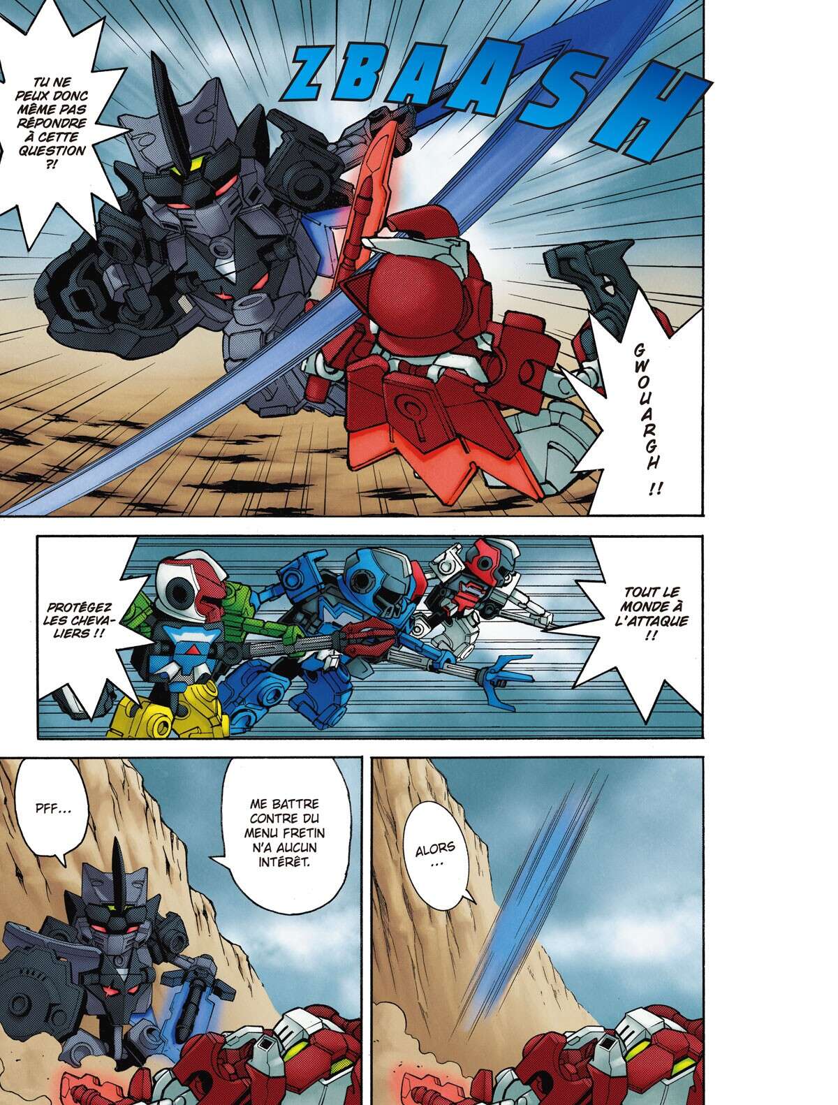 Tenkai Knights – Les Chevaliers Tenkai Volume 3 page 11