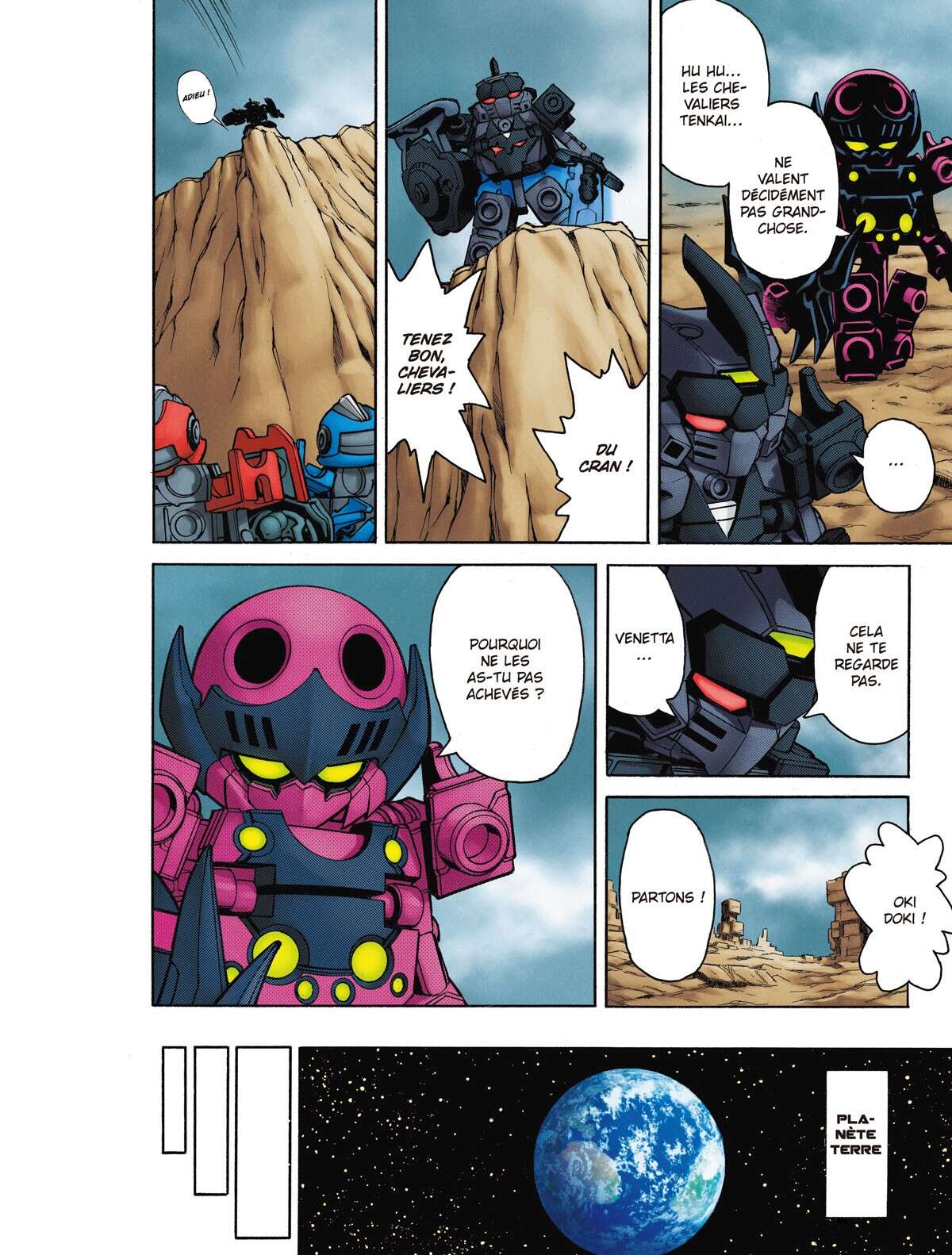 Tenkai Knights – Les Chevaliers Tenkai Volume 3 page 12