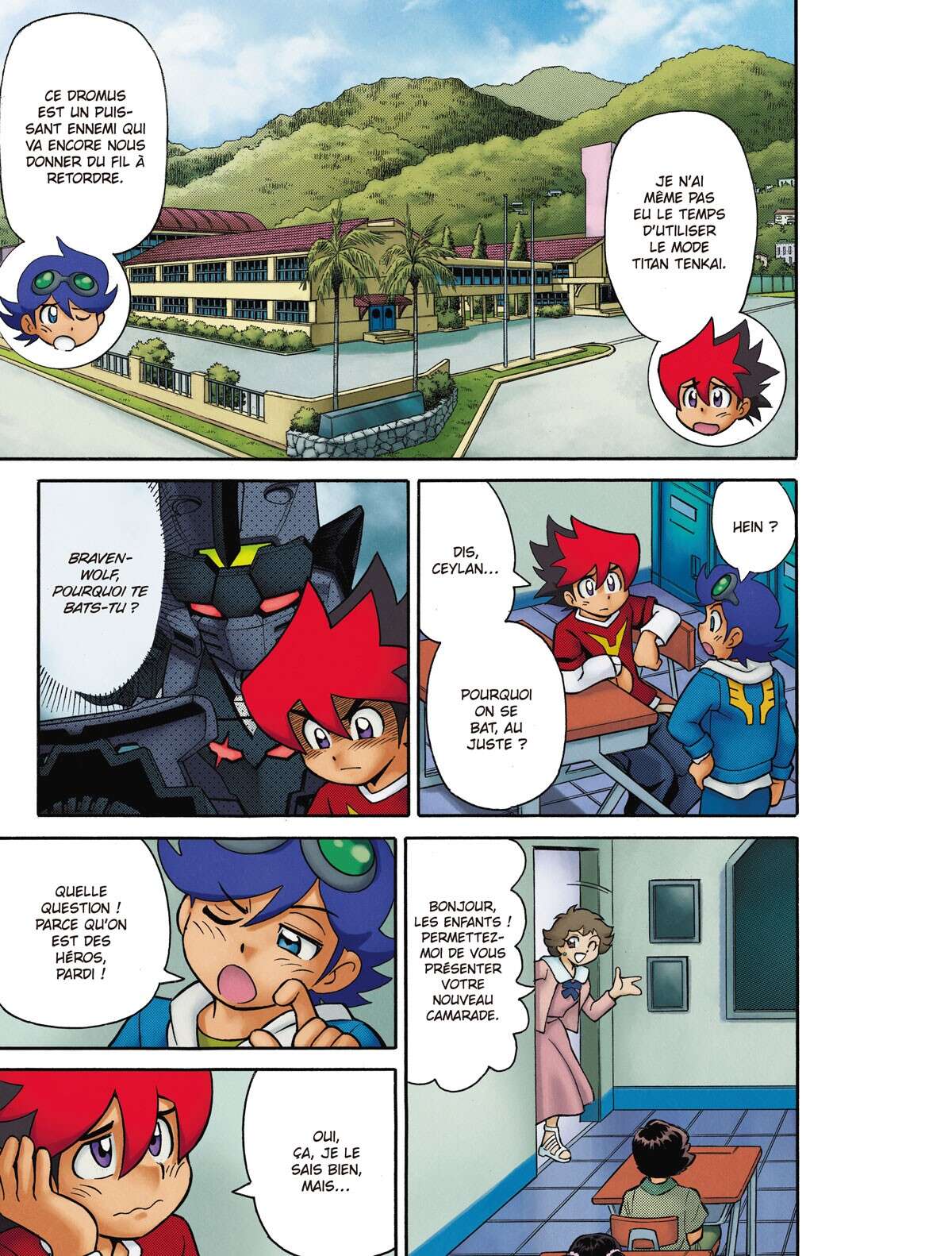 Tenkai Knights – Les Chevaliers Tenkai Volume 3 page 13