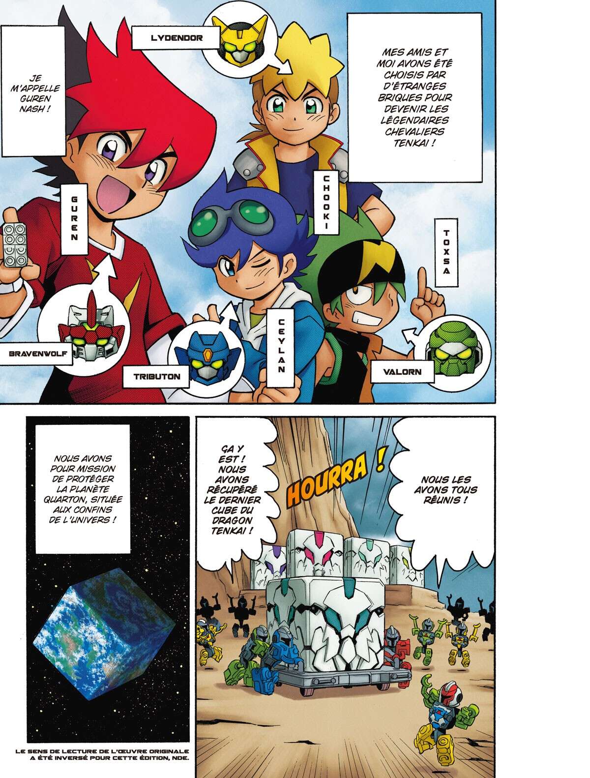 Tenkai Knights – Les Chevaliers Tenkai Volume 3 page 3