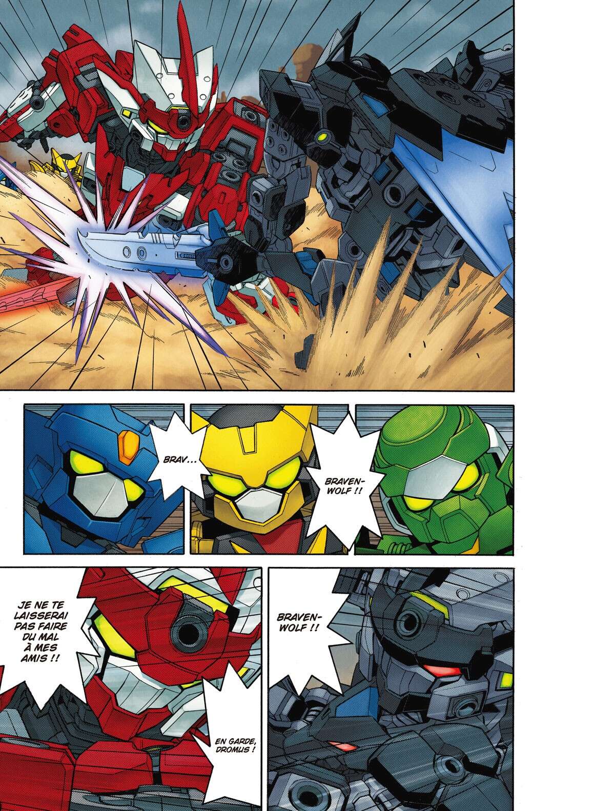 Tenkai Knights – Les Chevaliers Tenkai Volume 3 page 31