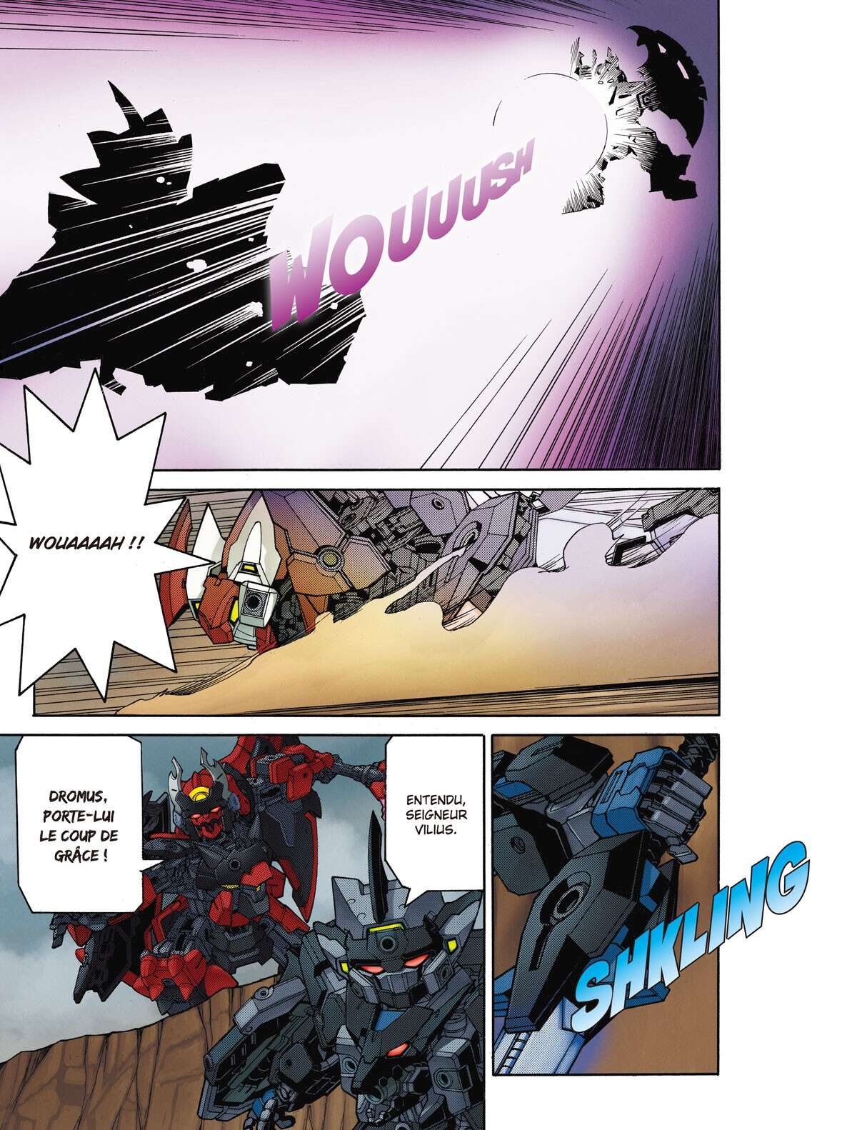 Tenkai Knights – Les Chevaliers Tenkai Volume 3 page 35