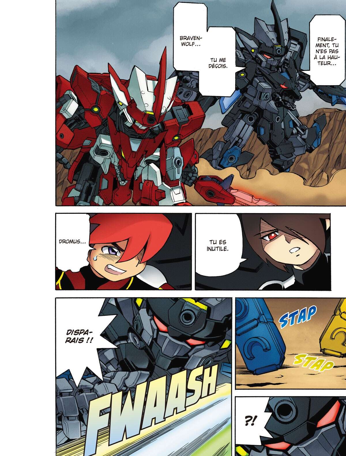 Tenkai Knights – Les Chevaliers Tenkai Volume 3 page 36