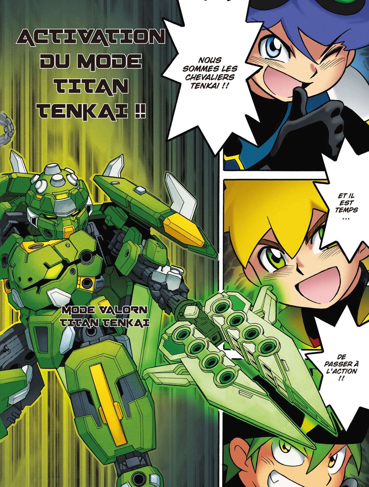 Tenkai Knights – Les Chevaliers Tenkai Volume 3 page 40