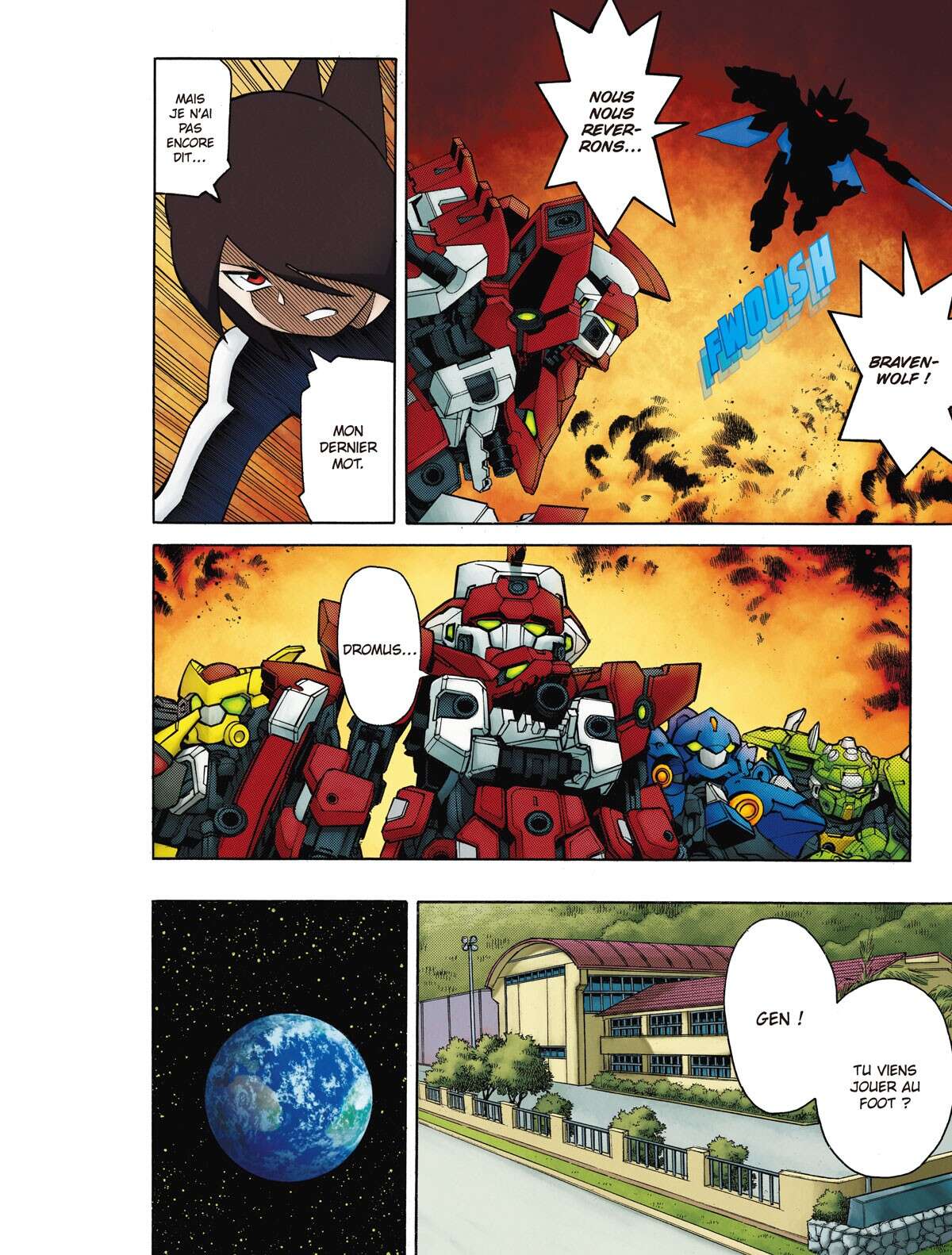 Tenkai Knights – Les Chevaliers Tenkai Volume 3 page 48