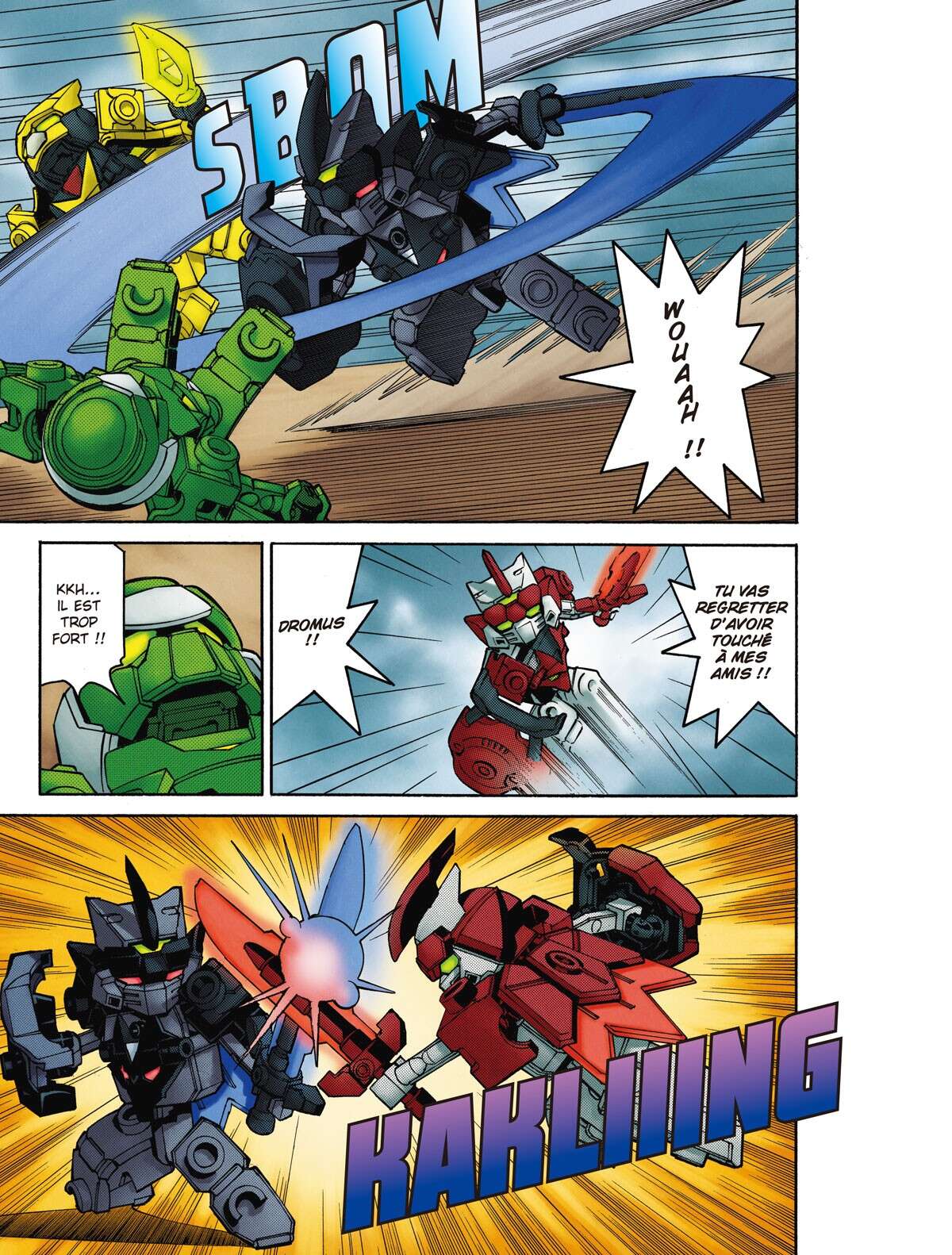 Tenkai Knights – Les Chevaliers Tenkai Volume 3 page 9