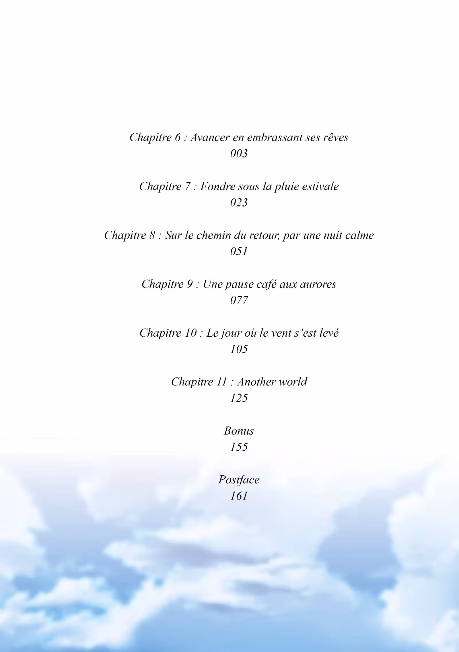 Un été vers l’inconnu avec toi Volume 2 page 3