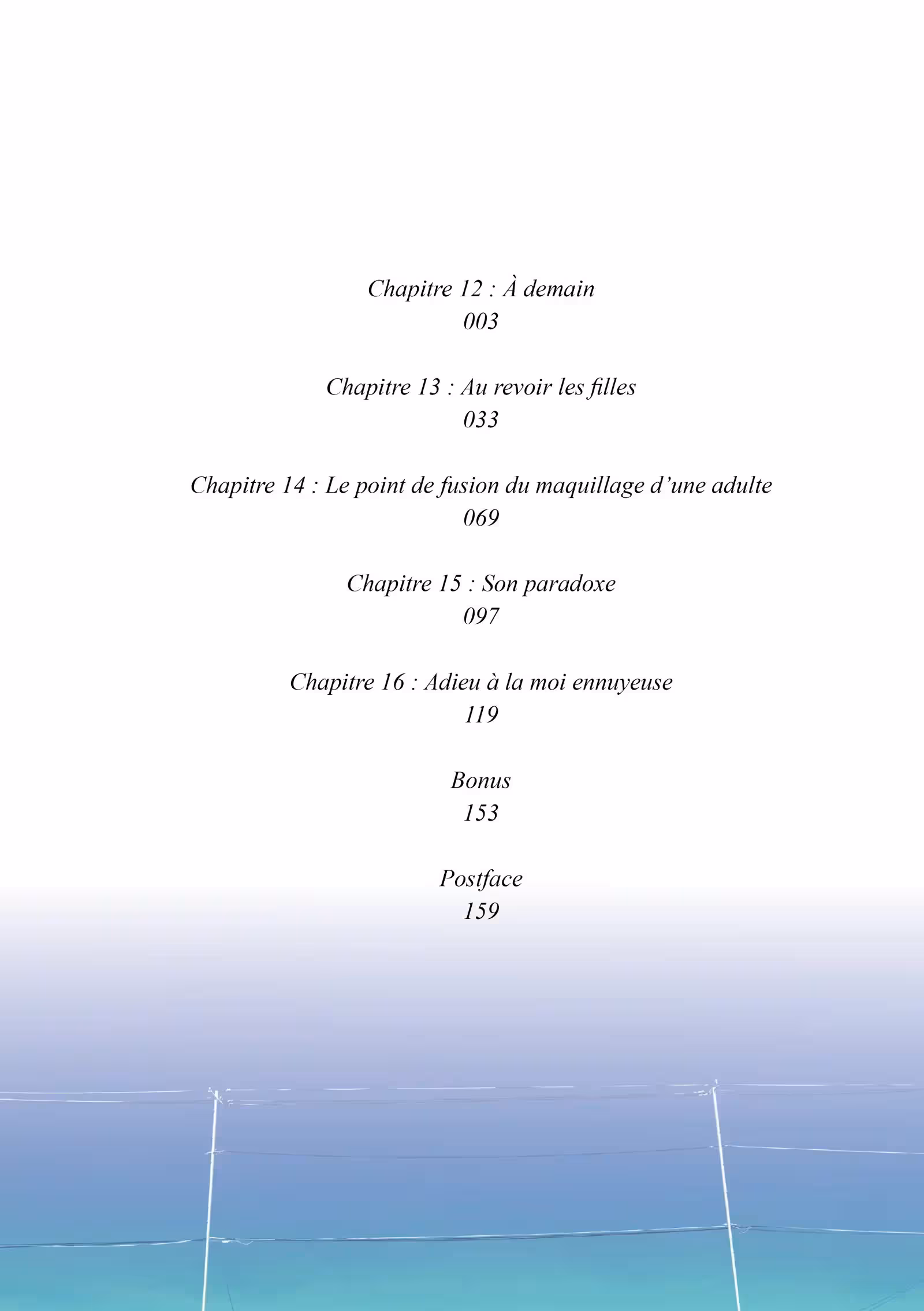 Un été vers l’inconnu avec toi Volume 3 page 3