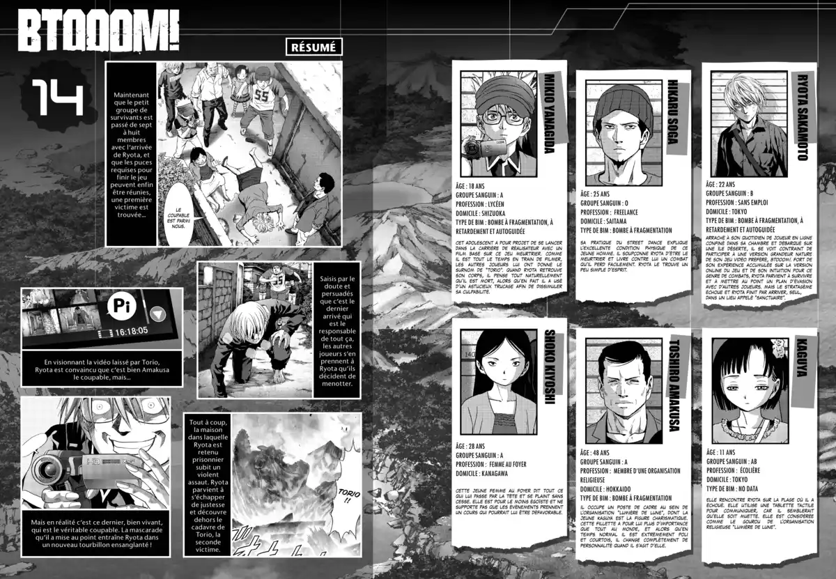 Btooom! Volume 14 page 6