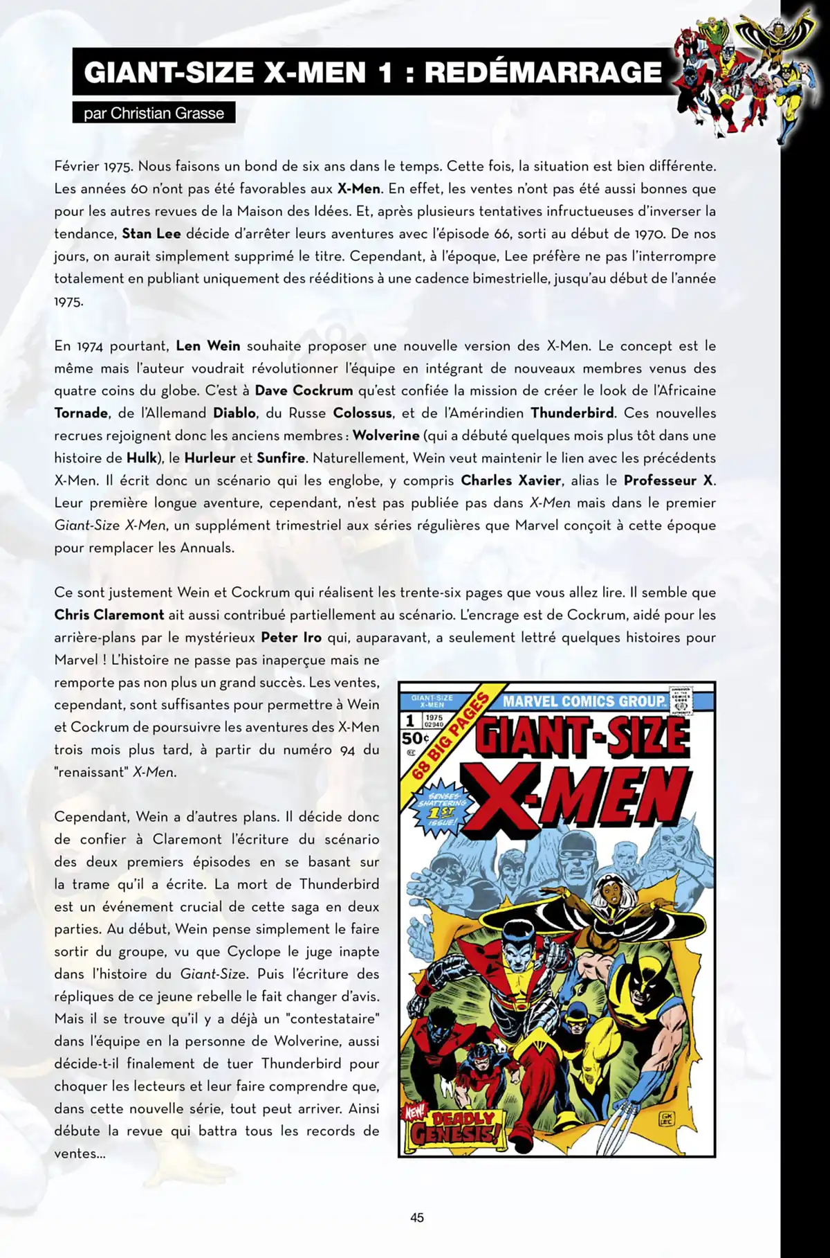 Nous sommes les X-Men Volume 1 page 44