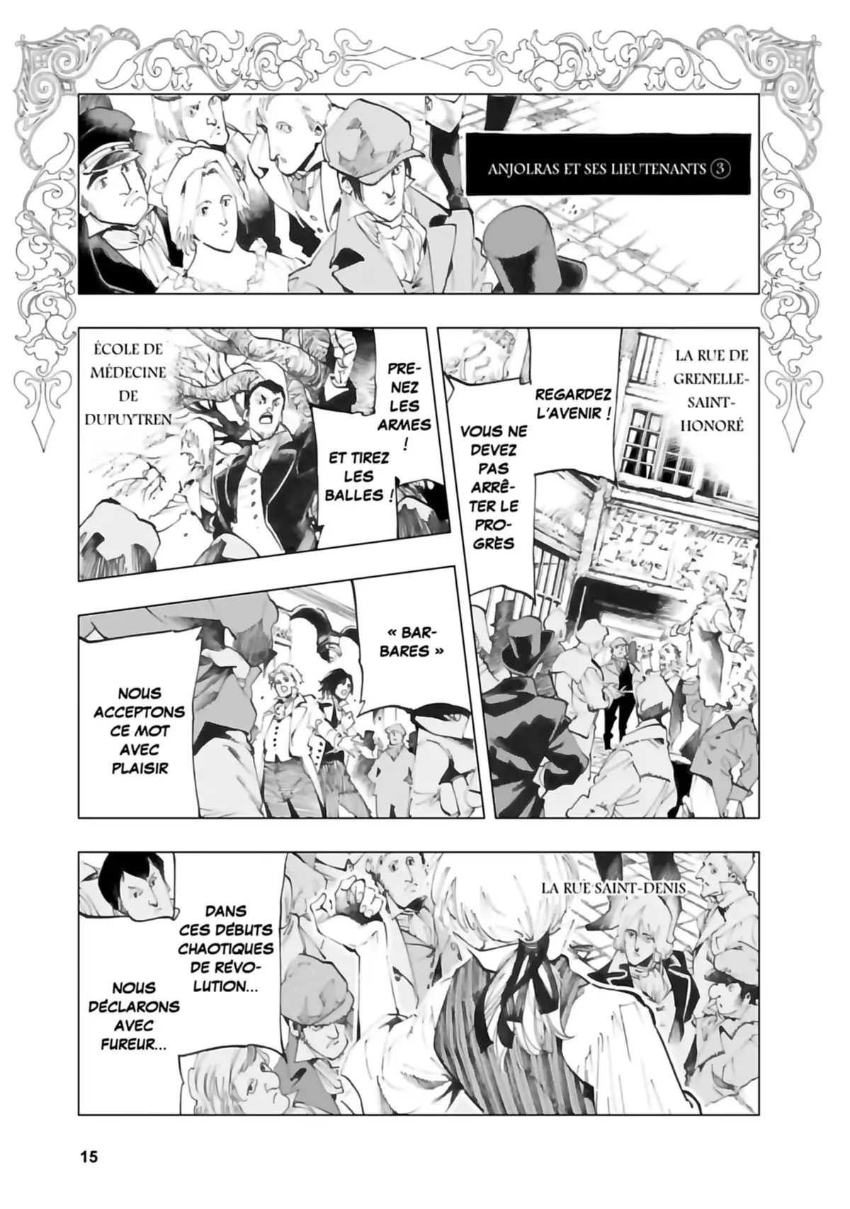 Les Misérables (Arai Takahiro) Volume 6 page 17