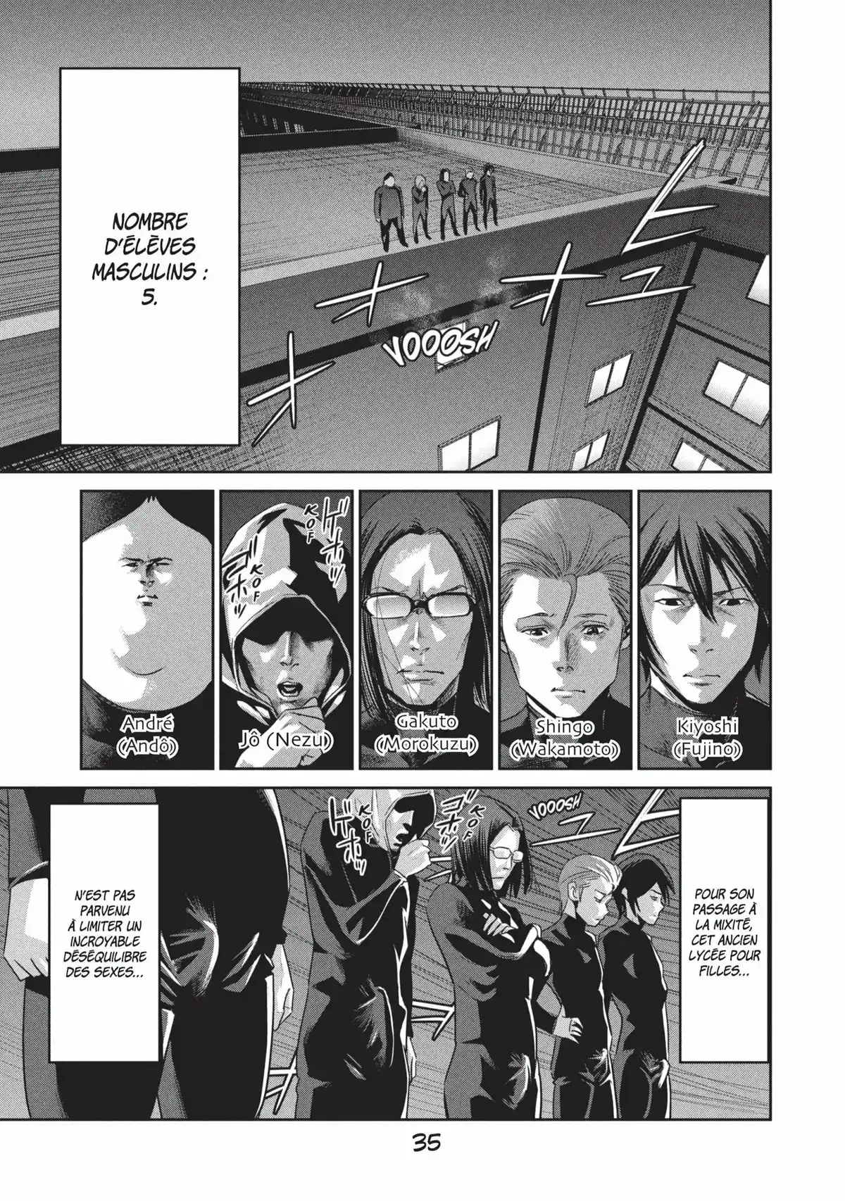 Prison School Volume 1 page 36