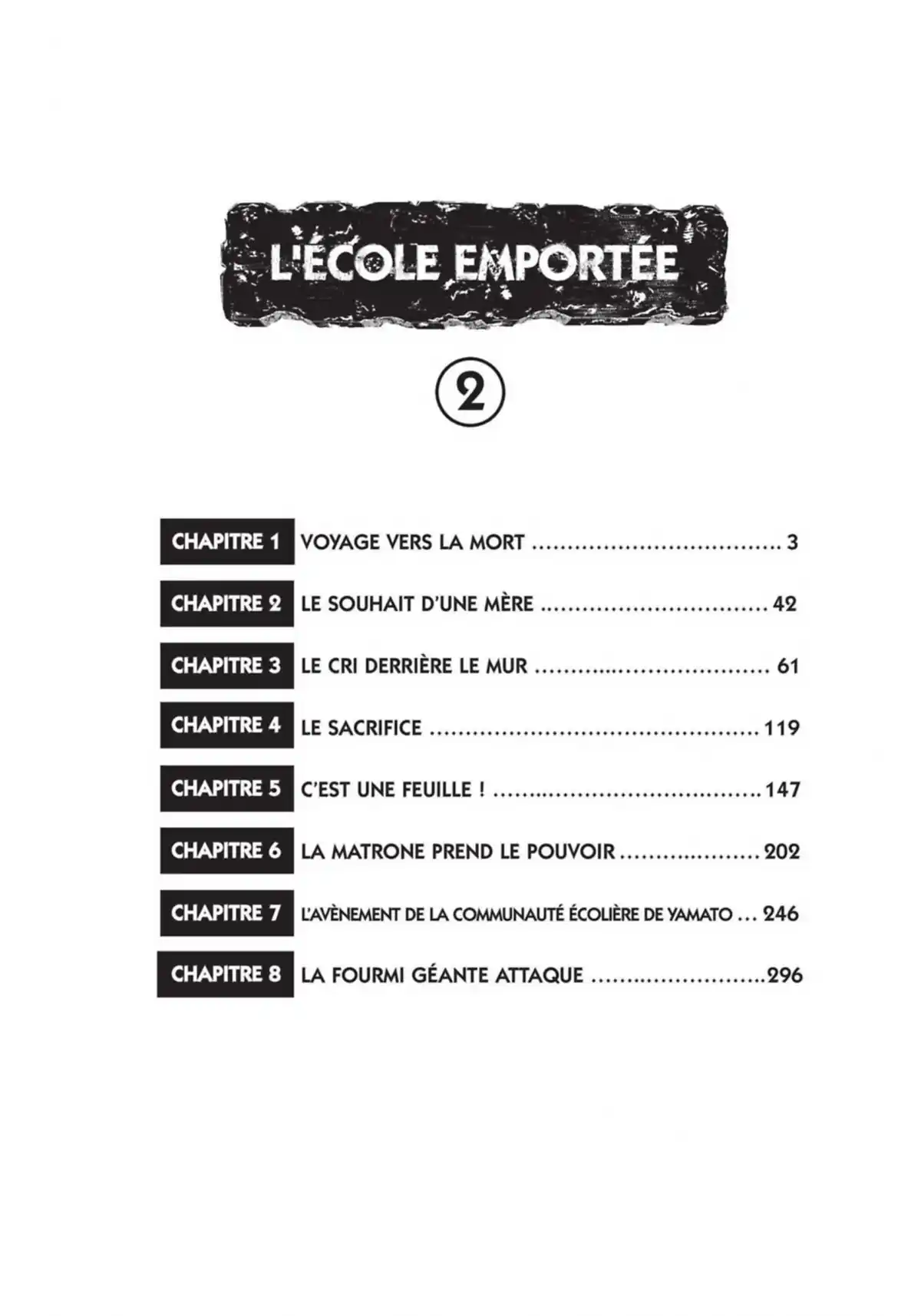 L’École emportée Volume 2 page 2